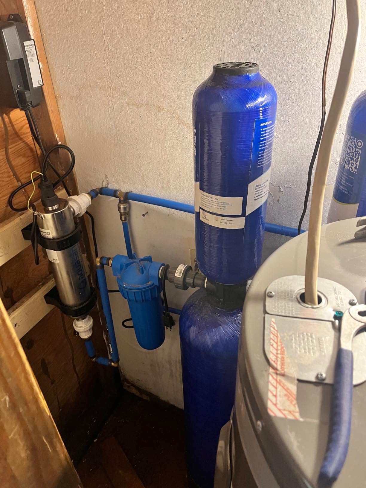 Aquasana Whole House Well Water Filter | 500K Gal | UV | EQ-Well-UV-PRO-AST | 5-Year Filter | 14.7 GPM | Carbon & KDF | Reduces Bacteria & Viruses | Salt-Free Scale Control | Pro Kit | 5-Year Warranty customer photo 2