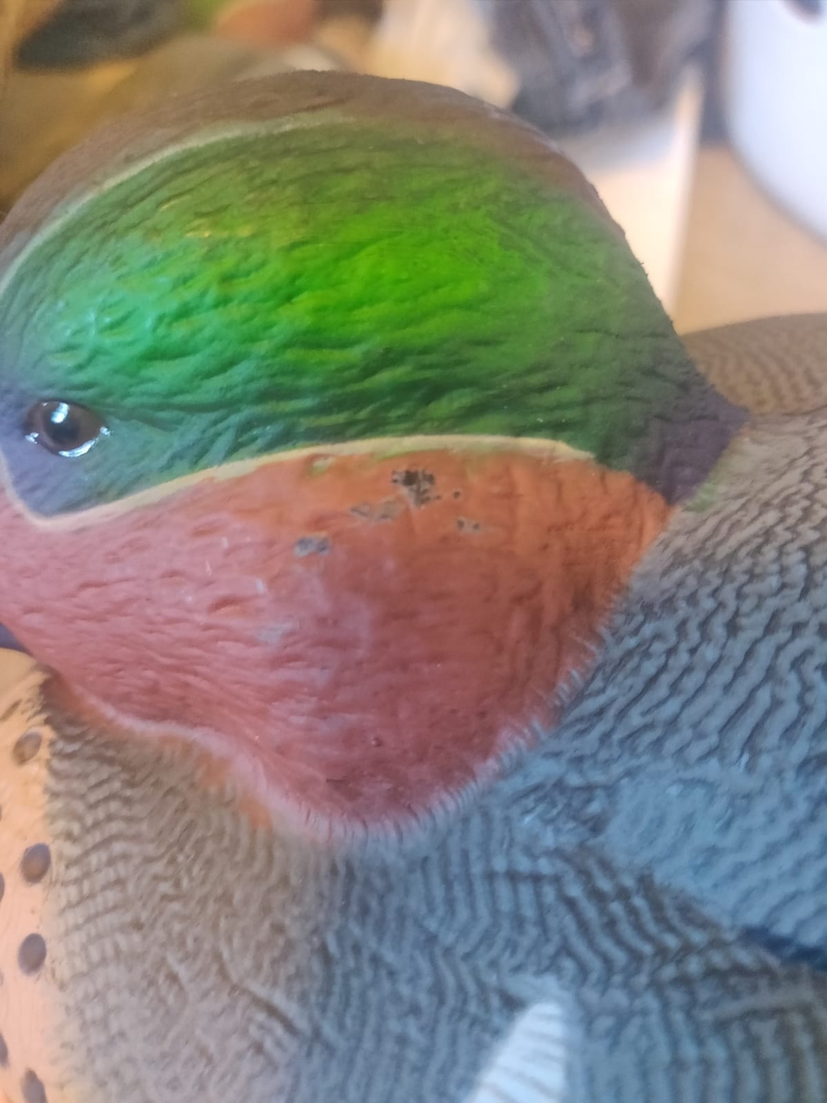 Avian X Topflight Green-Winged Teal Decoys, Realistic Floating Duck Decoys for Hunting, Weight-Forward Swim Keel, Set of 6, Multicolor customer photo 2