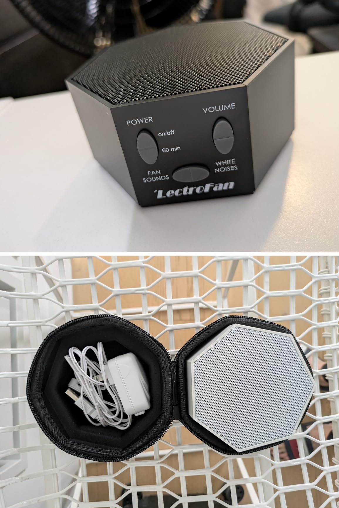 Adaptive Sound Technologies LectroFan Classic Sound Machine, Black | Soothing Sound Machine for Sleep with a Built-in Sleep Timer, Non-Looping Sounds, Speech Privacy and Compact Design customer photo 1
