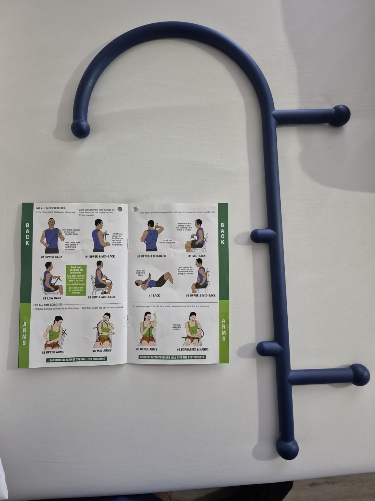 Thera Cane Massager (Blue), Proudly Made in The USA Since 1988 customer photo 1