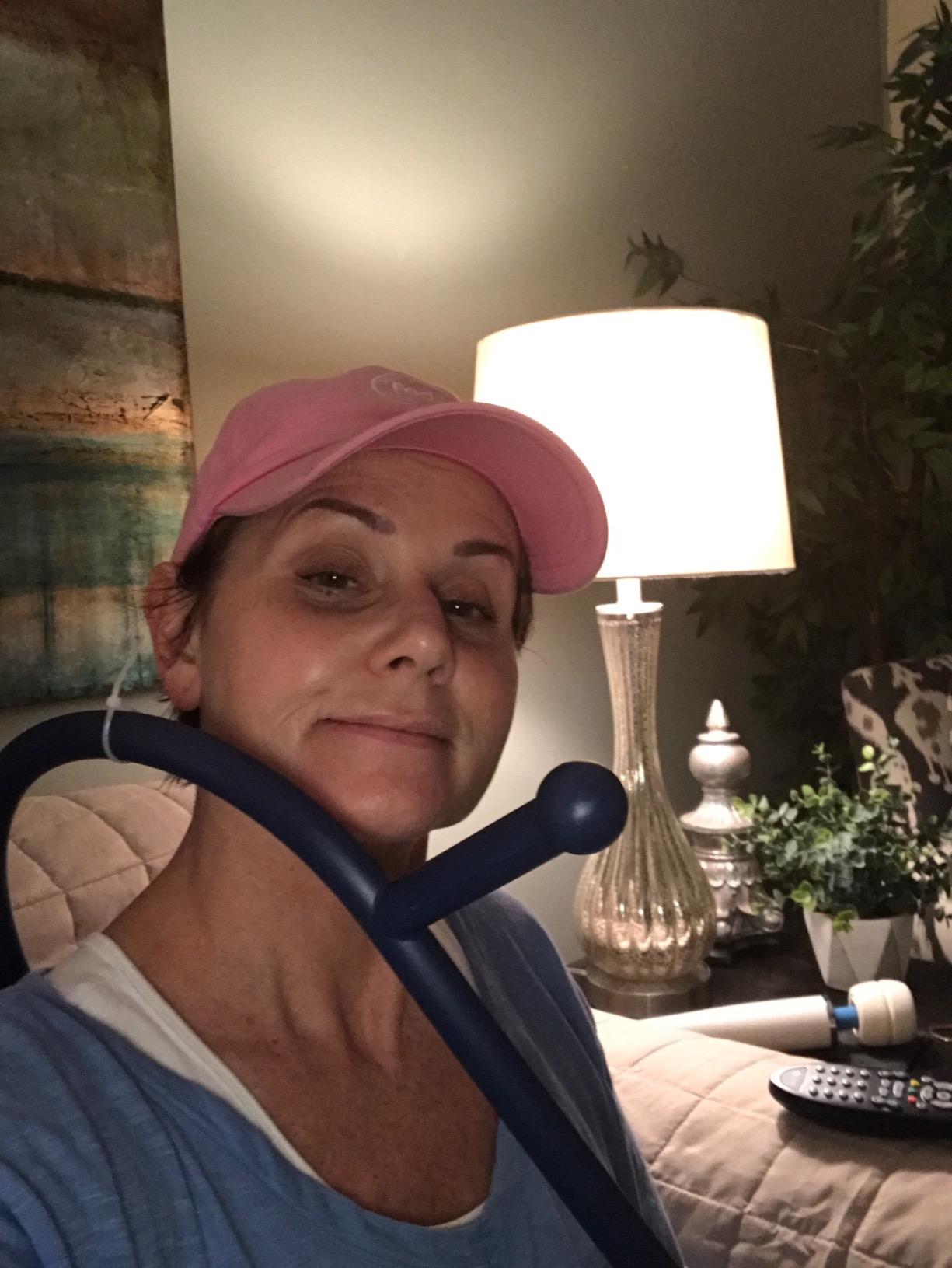 Thera Cane Massager (Blue), Proudly Made in The USA Since 1988 customer photo 2