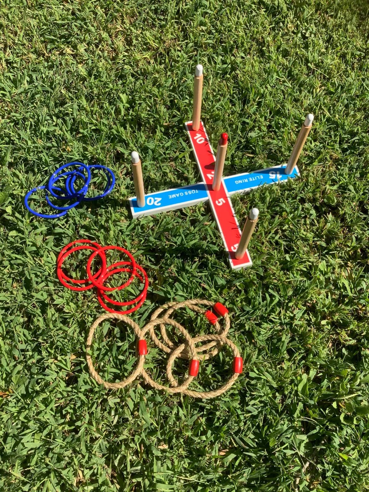 Elite Sportz Ring Toss Games for Kids - Outdoor Yard Game for Adults & Family - Backyard Toys, Outdoor Game, Backyard Games, Lawn Games for Kids Ages 4-8 customer photo 2