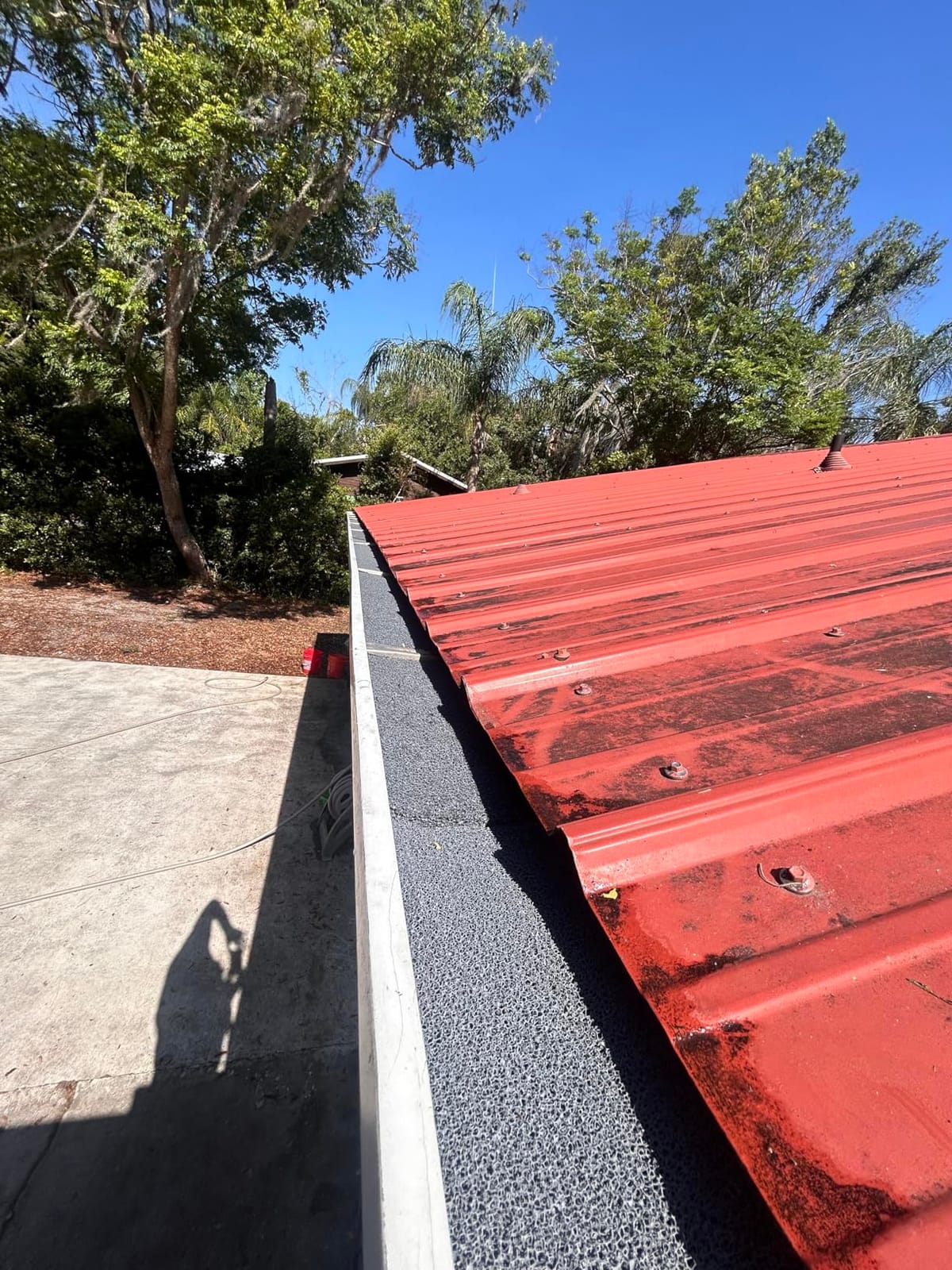 Original Gutter Guard - 5-Inch K Style Foam Gutter Filter Insert with Year Round Leaf Protection & Easy DIY Installation - GSK532-2 customer photo 1