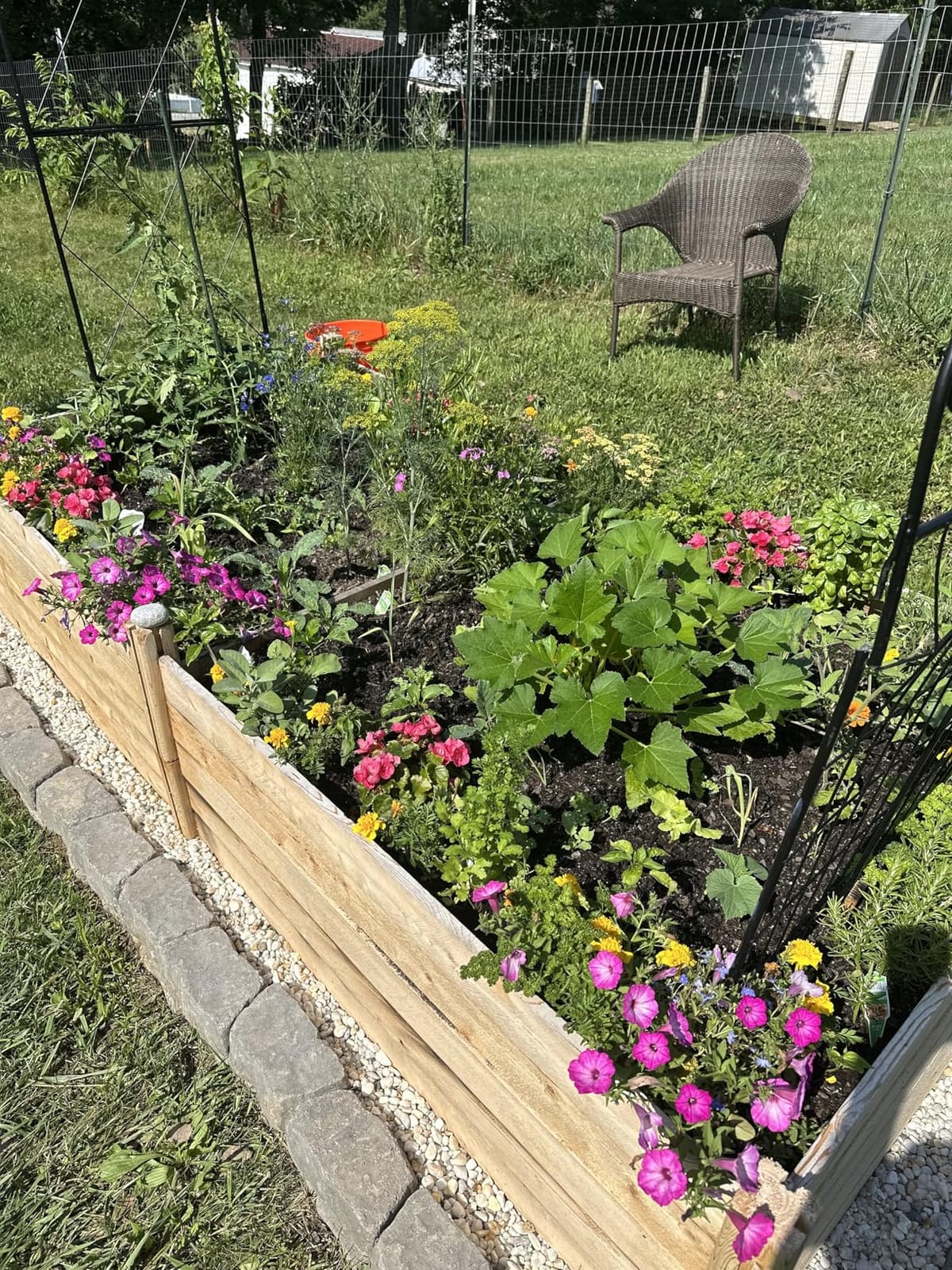 Greenes Fence Premium Cedar Raised Garden Bed, 4' x 8' x 17.5