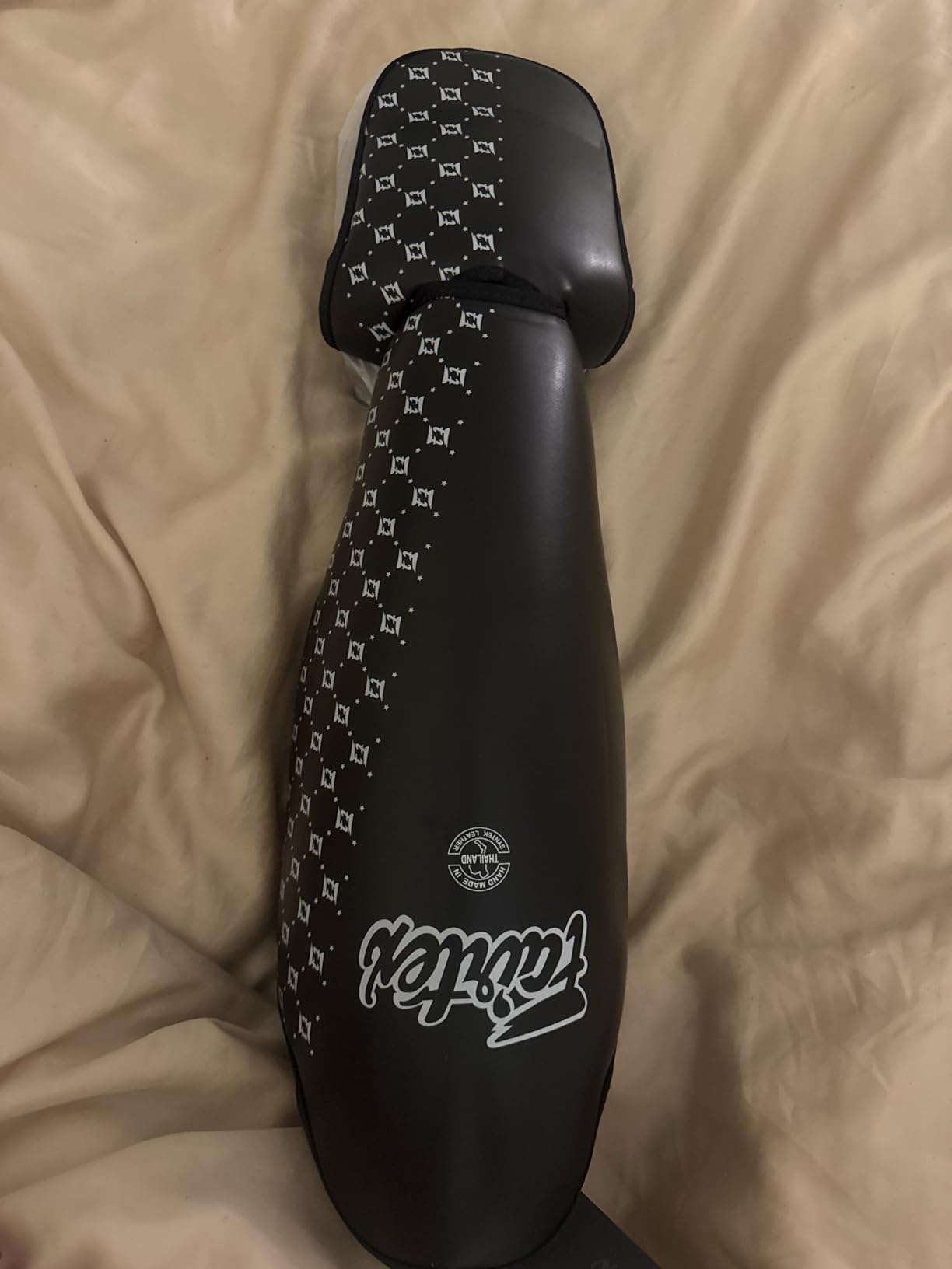 Fairtex SP5 Muay Thai Shin Guards for Men, Women, Kids | Shinguards are Premium, Lightweight & Durable | Extended Protection to Avoid shin splints During Training or Sparring customer photo 2