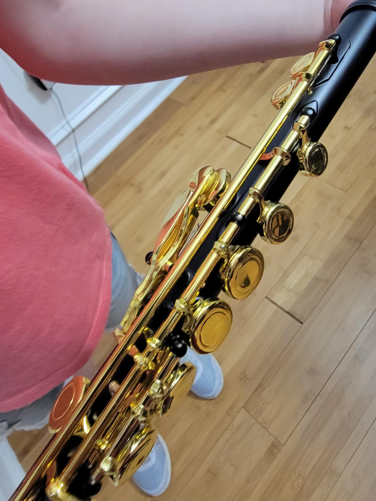Glory Closed Hole C Flute With Case, Tuning Rod, Joint Grease and Cloth, Gloves, Nickel Silver customer photo 1