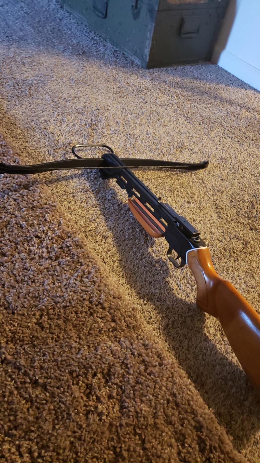 150 Lbs Wood Crossbow with 2 Arrows Hunting Cross Bow customer photo 1