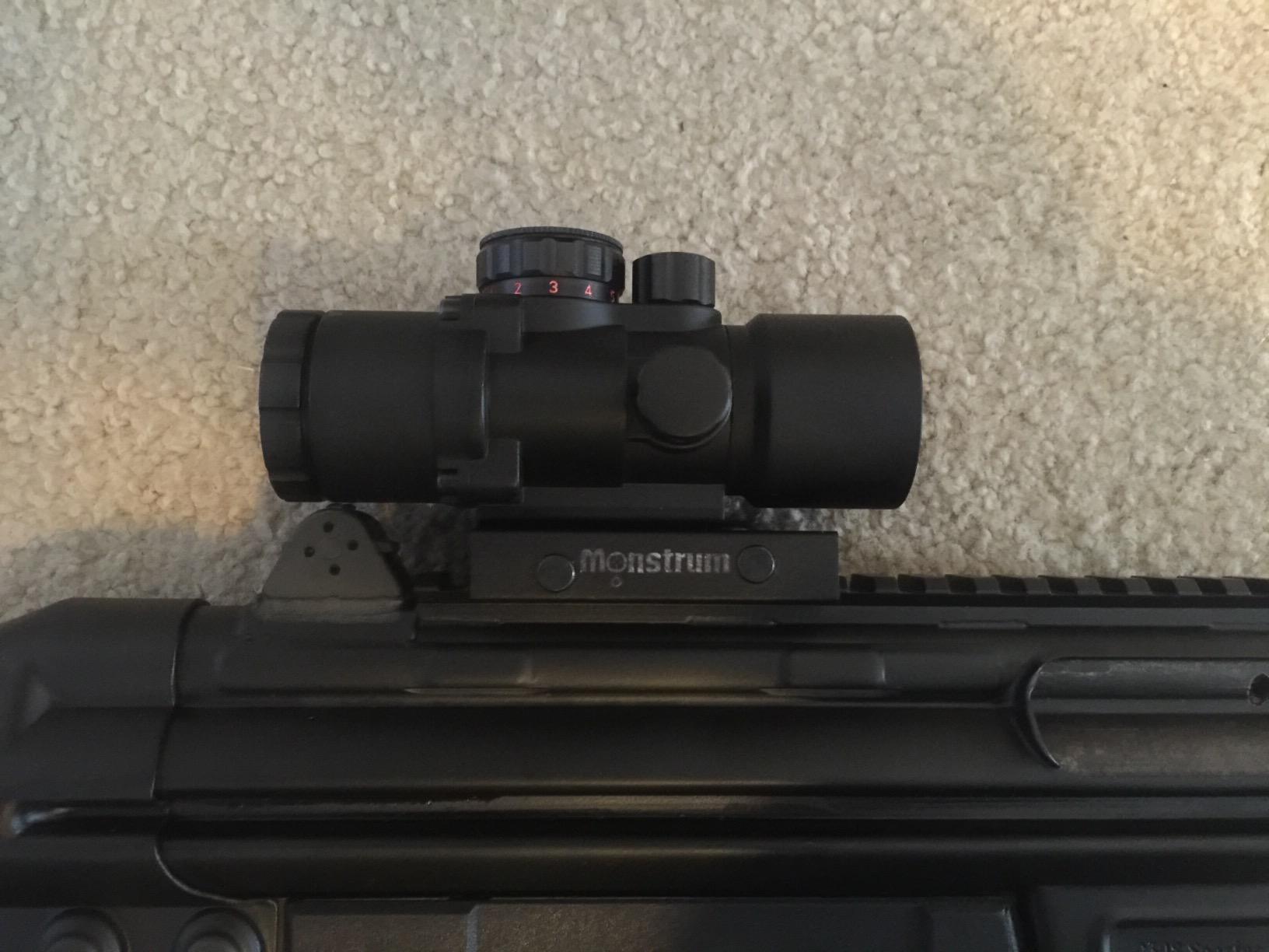 Monstrum S330P 3X Prism Scope customer photo 2
