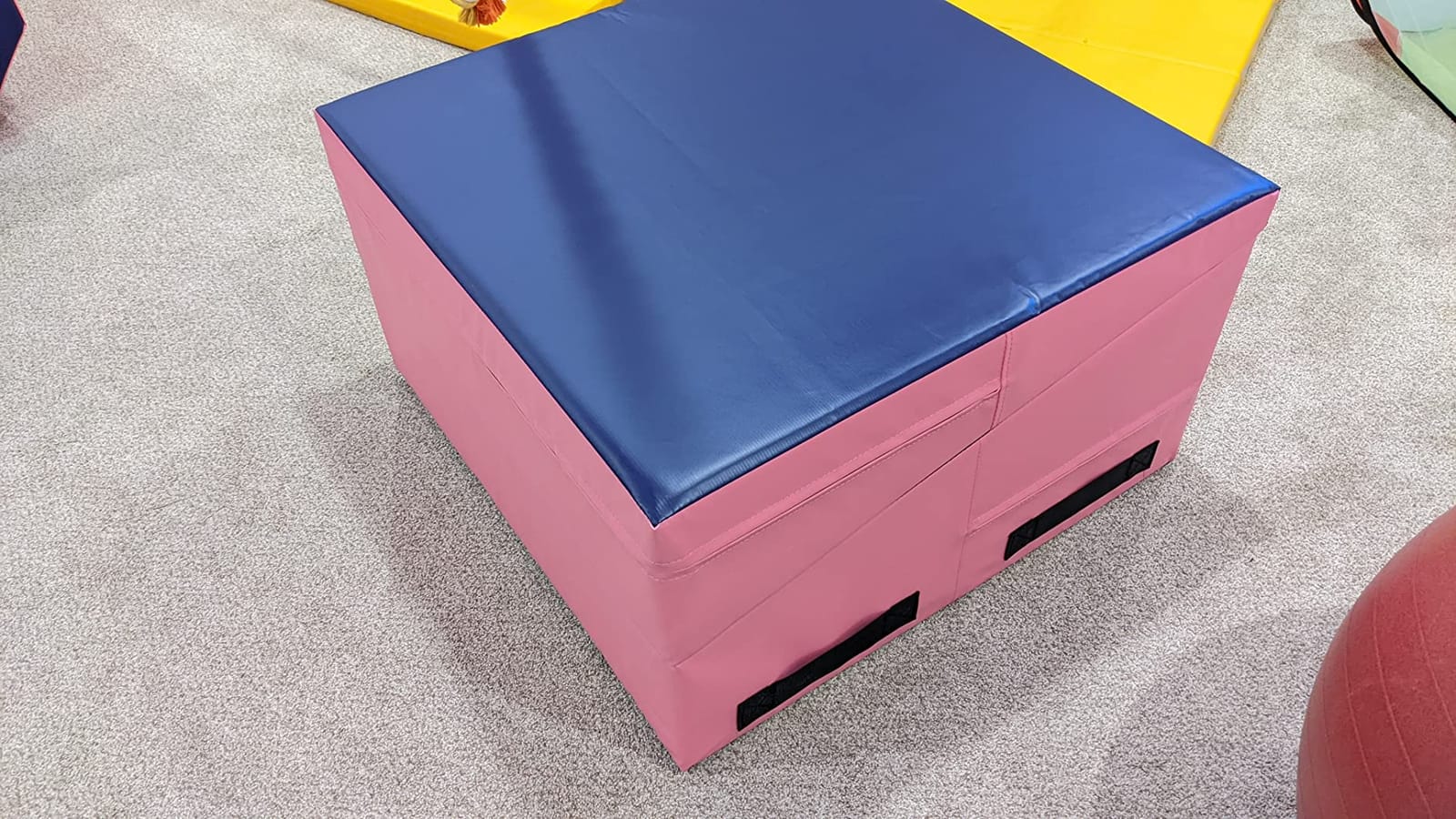 We Sell Mats Gymnastics Incline Mat, Cheese Wedge Skill Shape, Supportive Cushioned Tumbling Mat for Gymnastics, Cheerleading customer photo 1