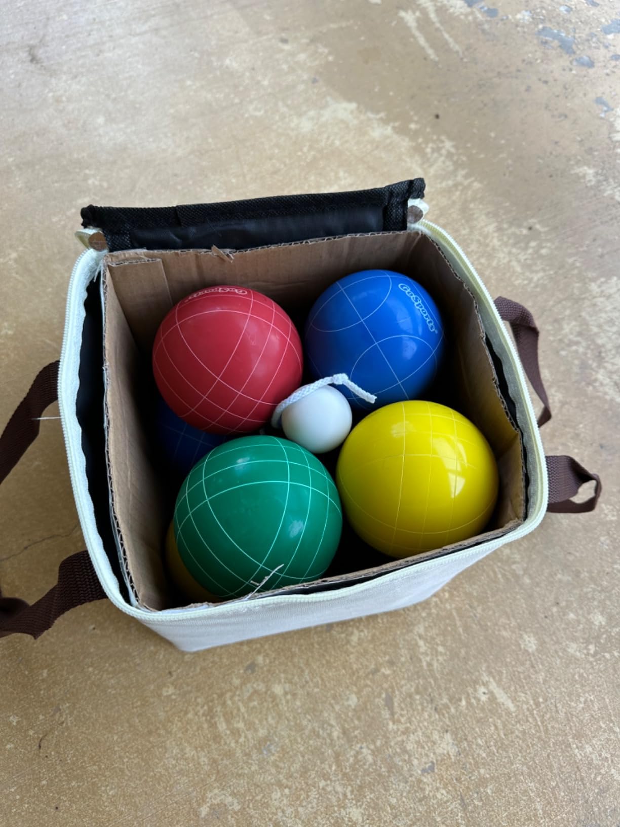 GoSports 90 mm Bocce Ball Sets - Outdoor Lawn Game - Composite or Resin customer photo 2