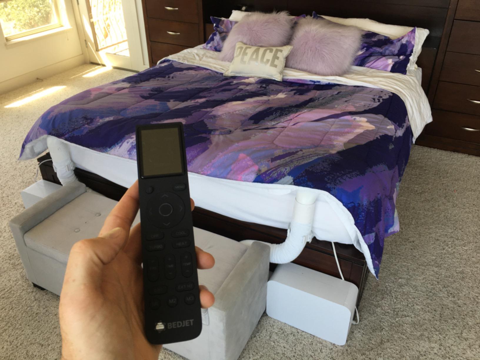 BedJet Dual Zone Cooling & Heating Climate Fan for Beds (King/Cal King) customer photo 1