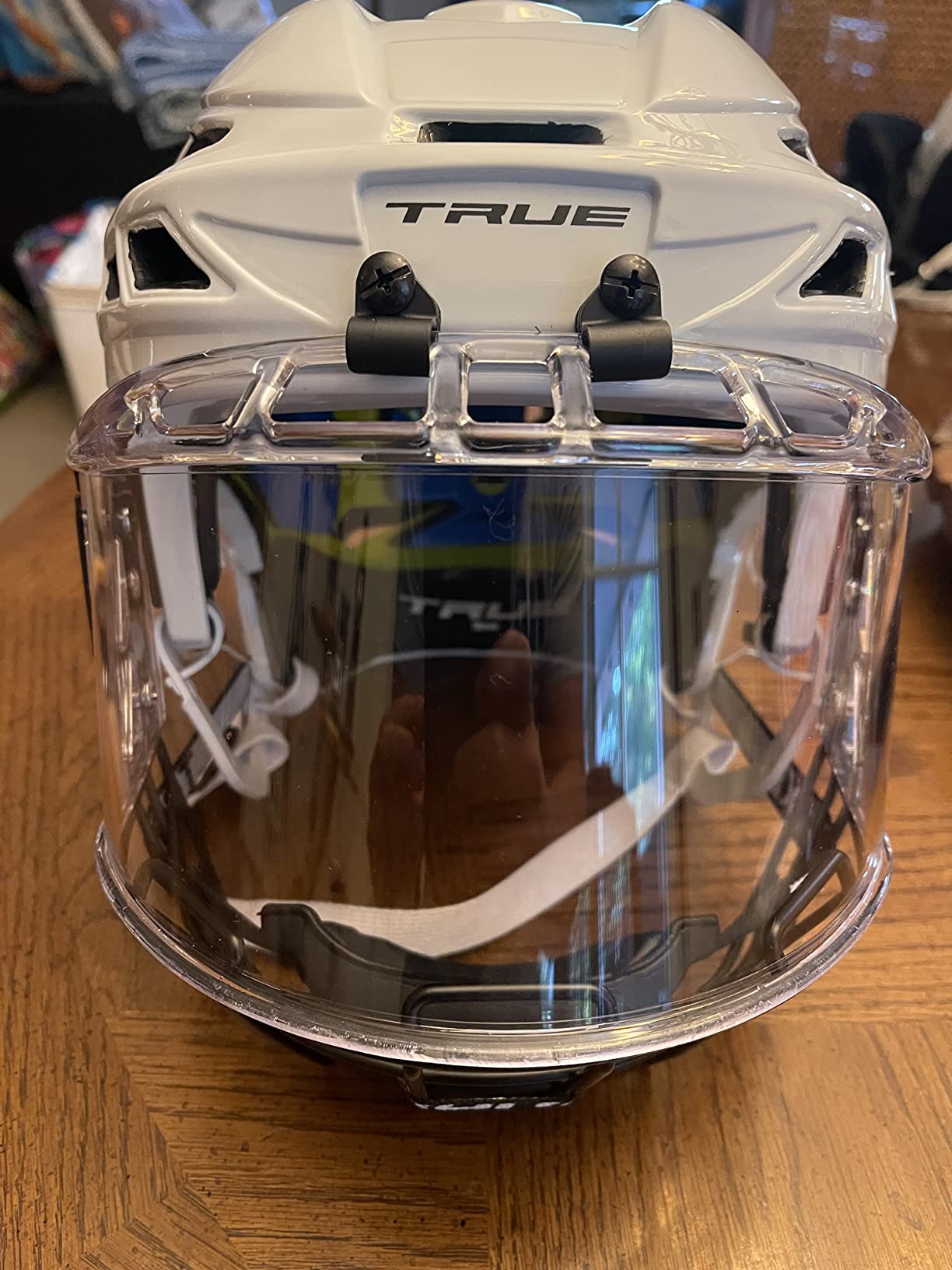TronX S920 Senior Full Hockey Helmet Cage & Shield Clear Certified Anti-Fog/Anti-Scratch Combo Hybrid - Upgraded New 2025 Model customer photo 2