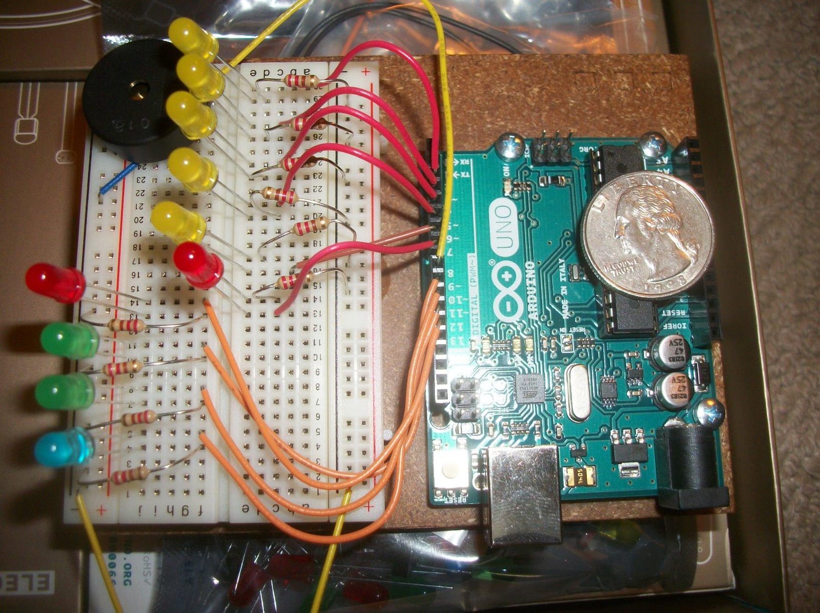 Arduino The Official Starter Kit Deluxe Bundle with Make: Getting Started The Open Source Electronics Prototyping Platform 3rd Edition Book customer photo 1