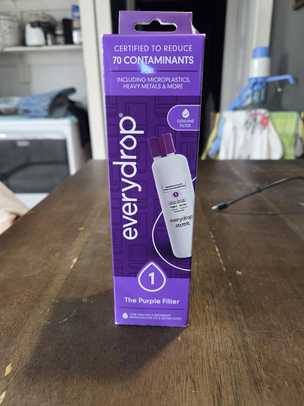 everydrop by Whirlpool Ice & Water Refrigerator Filter 1, Purple, EDR1RXD1 customer photo 1
