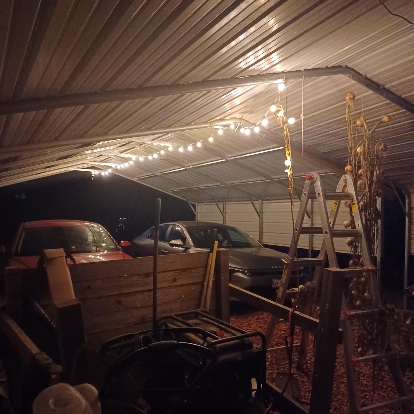 Brightown Outdoor String Lights, 35FT with 30 Bulbs, Waterproof Connectable | Patio Lights with Shatterproof G40 Replaceable Bulbs, Plug-In Outside Hanging Light for Backyard Bistro Porch Party Decor customer photo 1