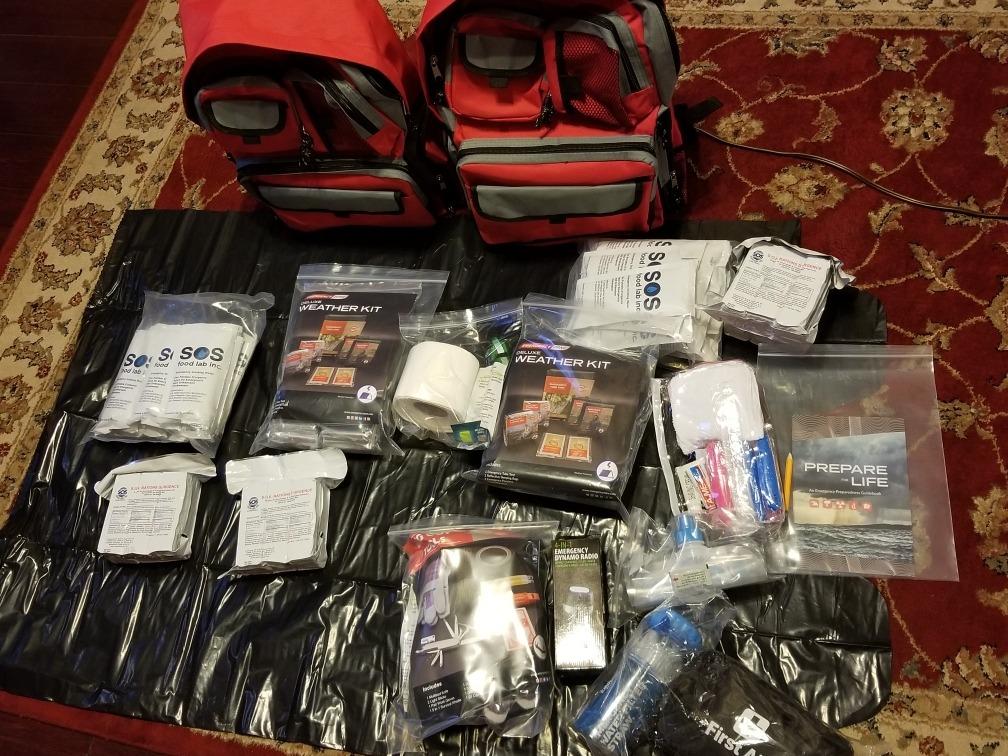 Family Emergency Kit | All-in-one Survival Kit Backpack for Earthquake, Flood, Disaster Relief, Civil Unrest & Outdoor - Survival Bag & Emergency Preparedness Kit for Families customer photo 2