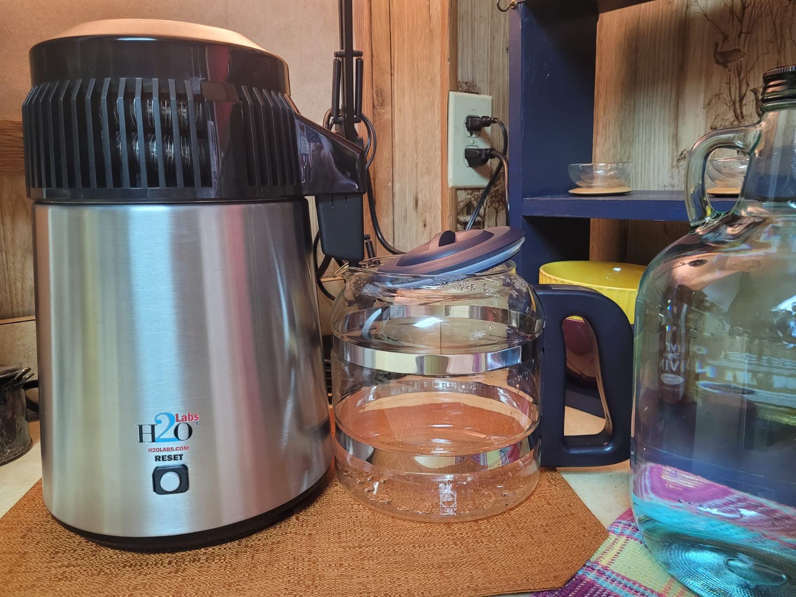 H2oLabs Best-in-Class Stainless Steel Home Water Distiller & Glass Carafe with Exclusive Activated Carbon Mega Pods customer photo 2