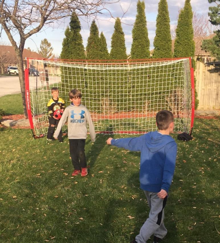 PowerNet Soccer Goal for Backyard, 3Mx2M / 6x4 / 8x4 / 12x6 / 14x7 /18.5x6.5 / 21x7 / 24 x 8 Portable Soccer Net, Sports & Outdoors Training Equipment, Quick Setup 1 Goal & Zipper Storage Bag customer photo 1