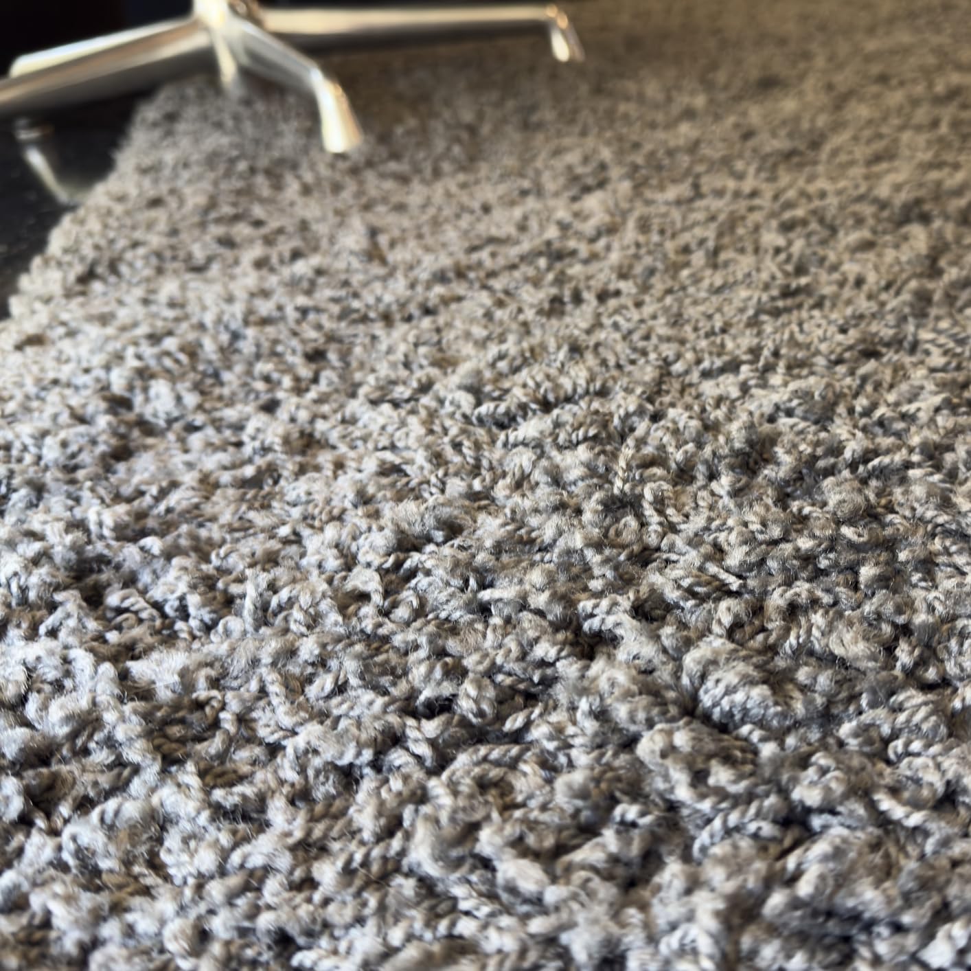 Unique Loom Solid Shag Collection Area Rug (6' 1