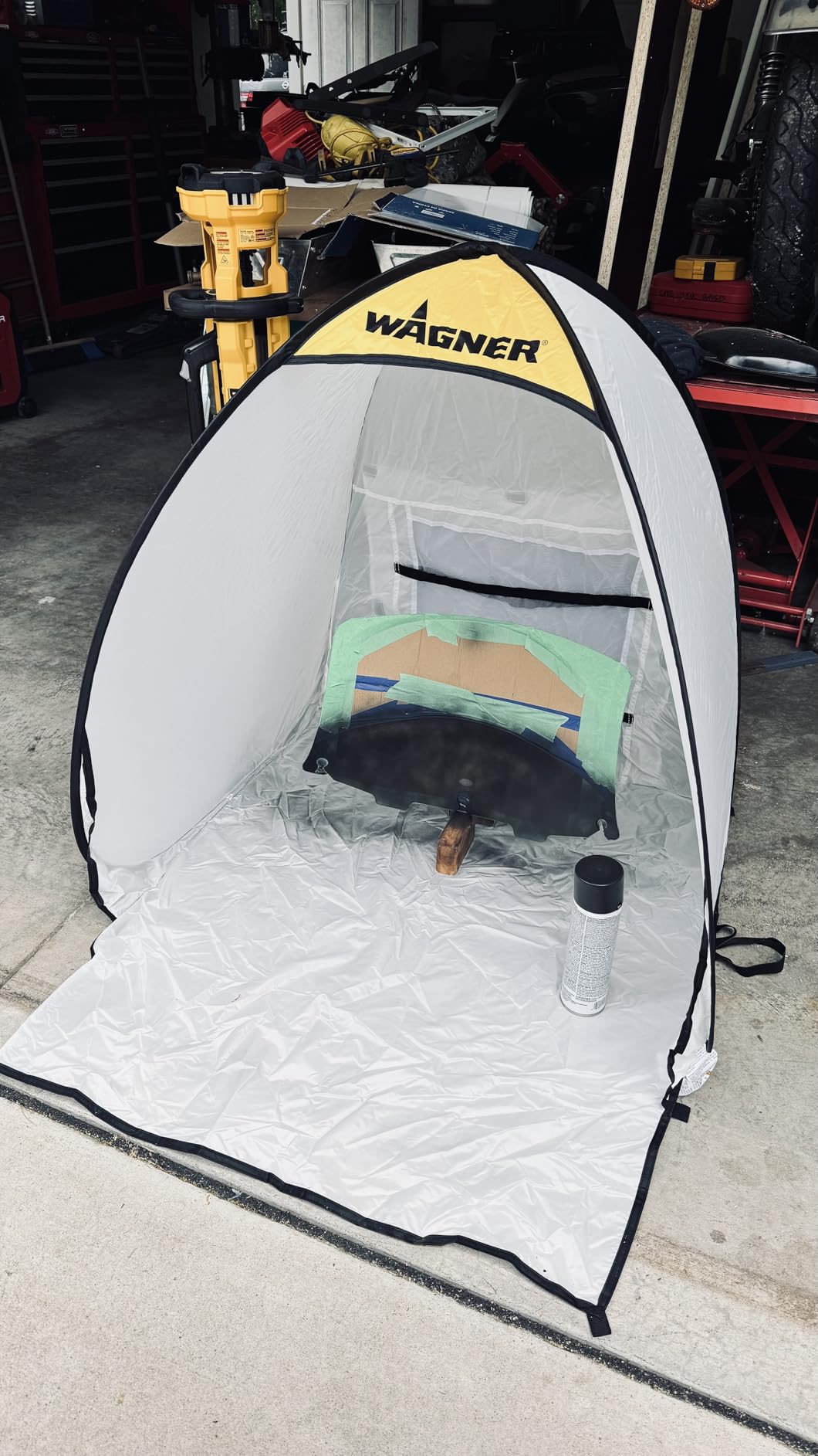 Wagner SprayTech Large Portable Spray Shelter and DIY Paint Booth customer photo 2