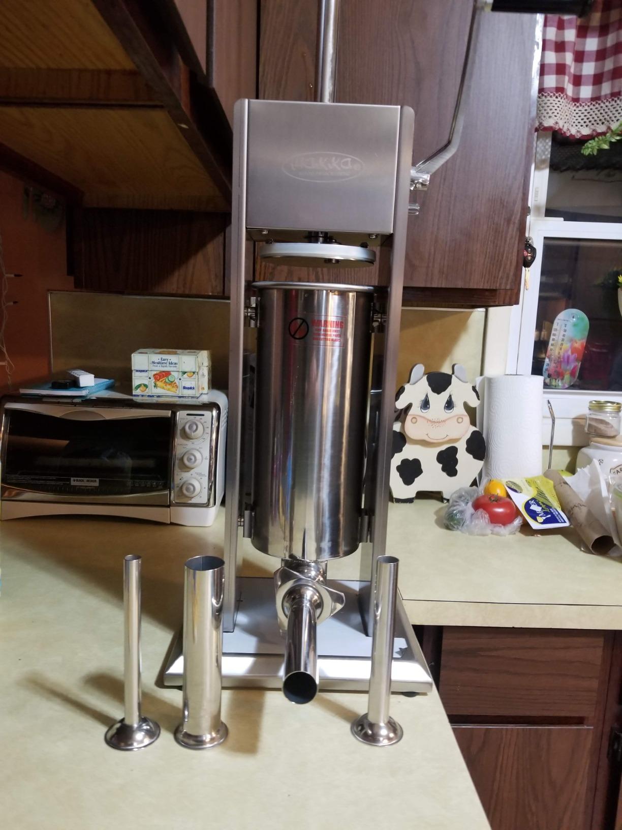 Hakka 7Lb/3L Sausage Stuffers and Vertical Sausage Makers customer photo 1