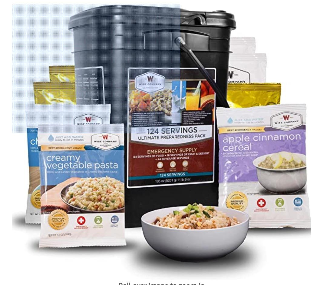 READYWISE Emergency Food Supply Survival Bucket, 132 Servings customer photo 2