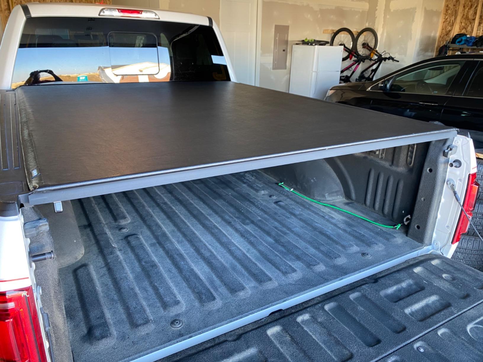 Gator Soft Roll-Up Truck Bed Tonneau Cover w/ Gear Straps, Heavy-Duty Truck Bed Protection | 139773 | Fits 2015 - 2020 Ford F-150 (incl. Raptor) 5' 7