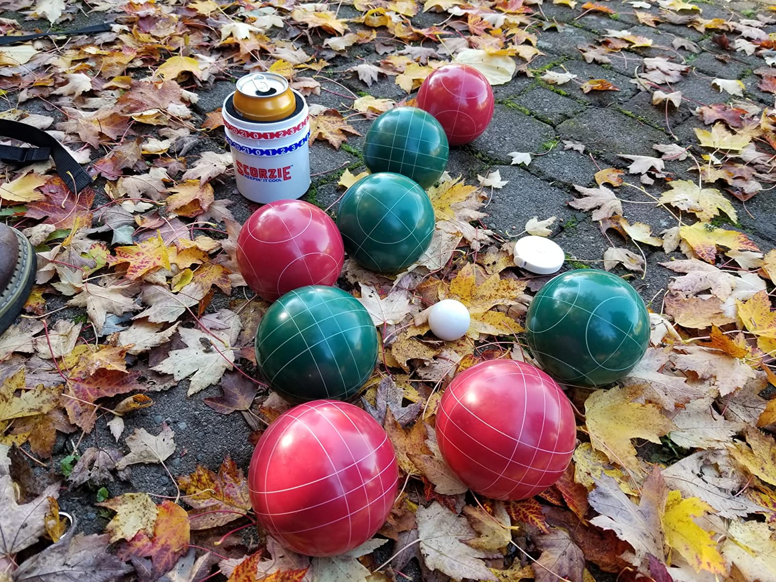 Amazon Basics 100mm Bocce Ball Set customer photo 1