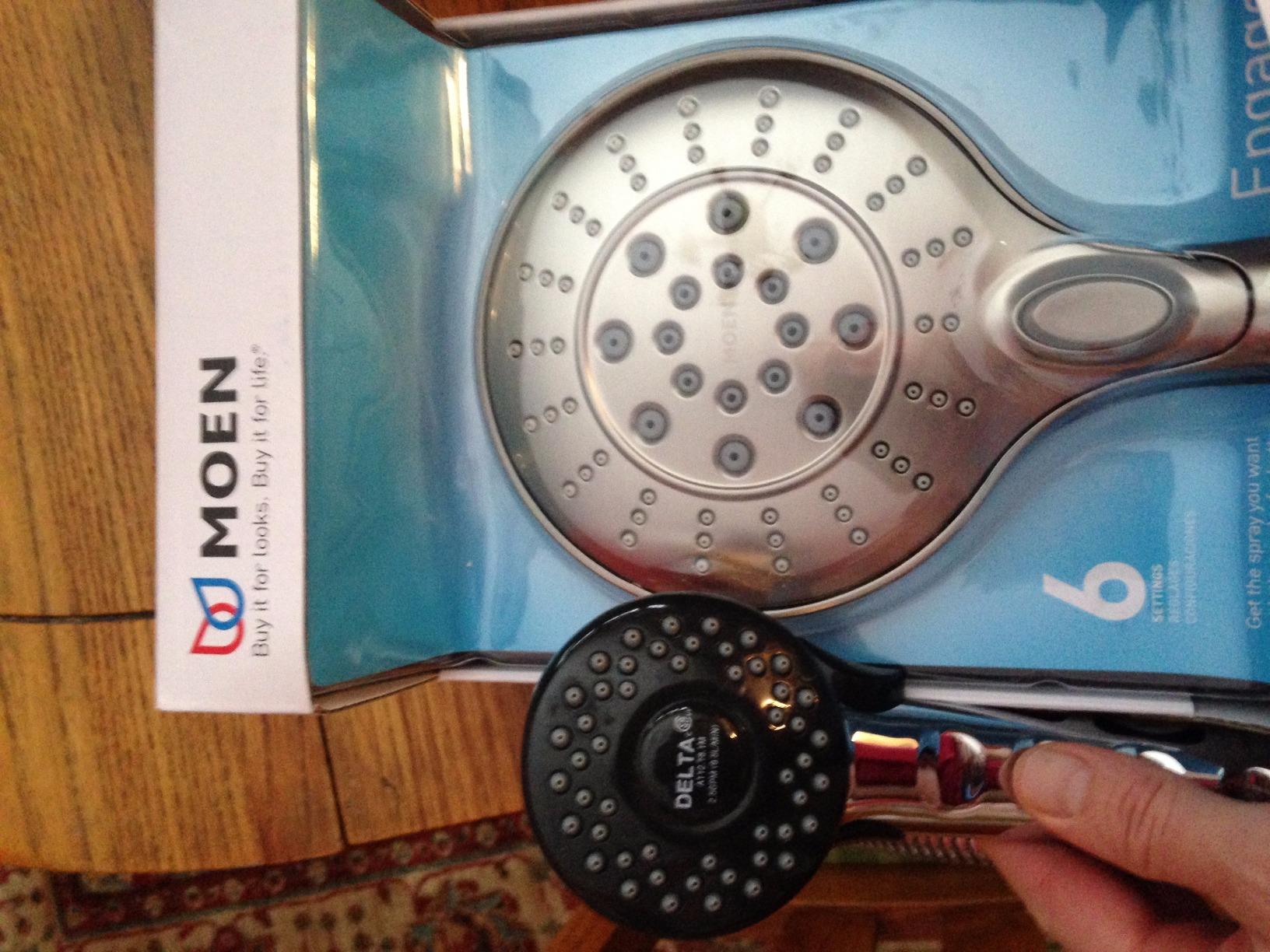 Moen Engage Spot Resist Brushed Nickel Handheld Showerhead customer photo 1