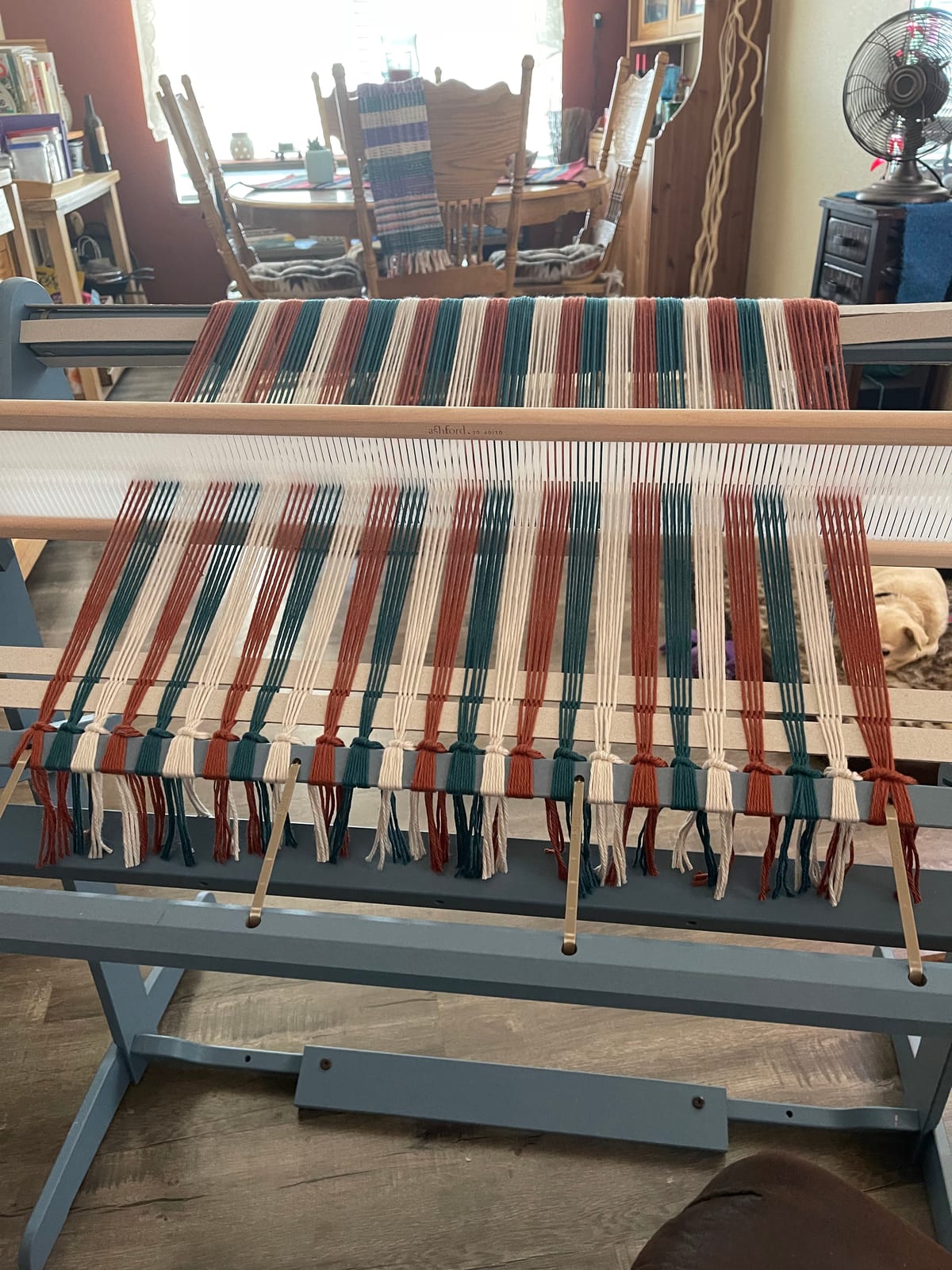 Rigid Heddle Loom & Stand Combo (16) customer photo 1