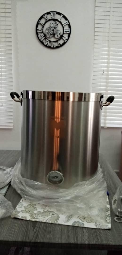 Northern Brewer MegaPot 20 G Steel Brew Kettle w/Valve & Thermometer customer photo 1