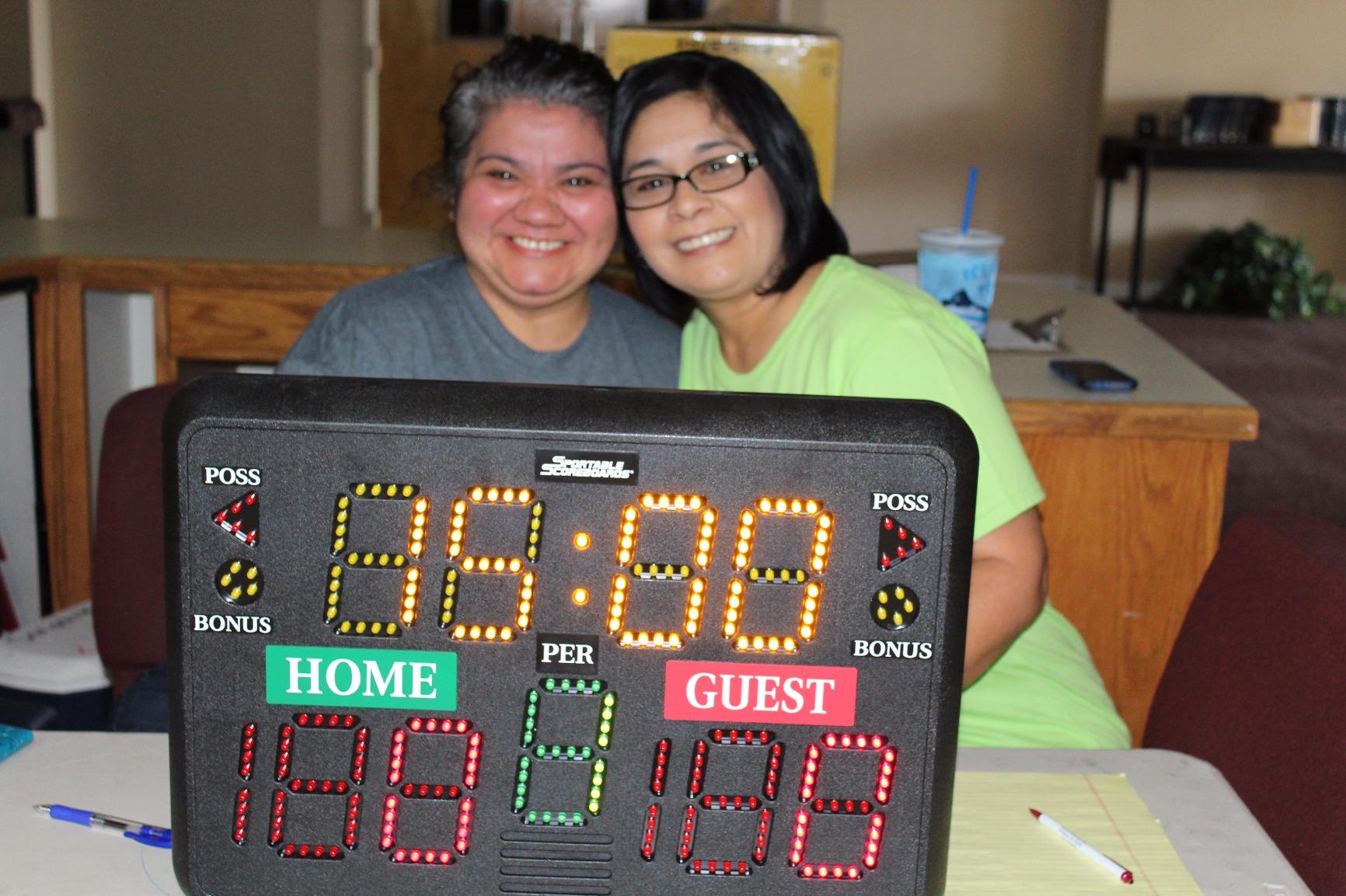 Multisport Indoor Tabletop Scoreboard- Used for Basketball, Volleyball, Wrestling and More customer photo 2