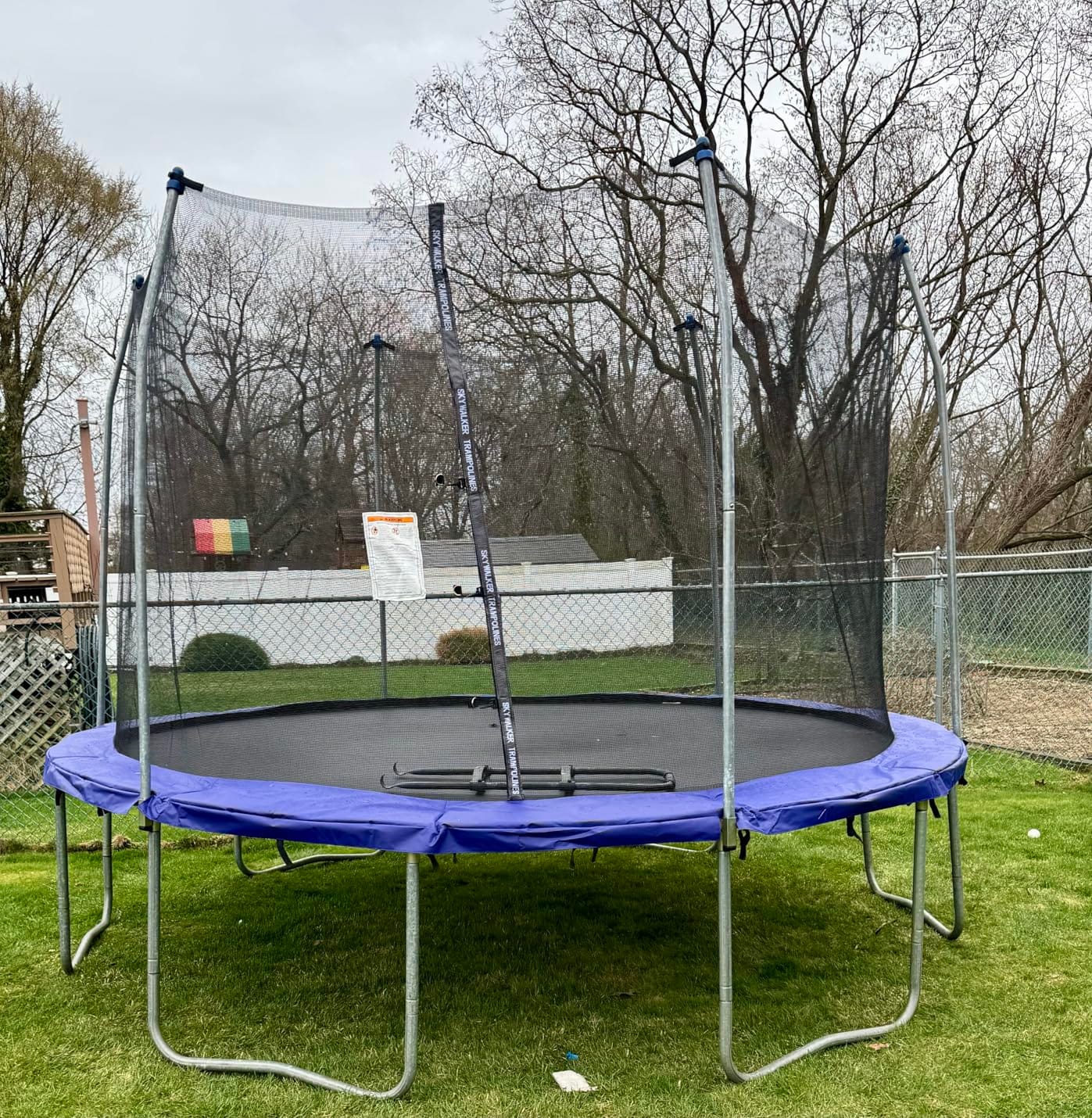 Skywalker Trampolines Round Enclosure Net customer photo 2