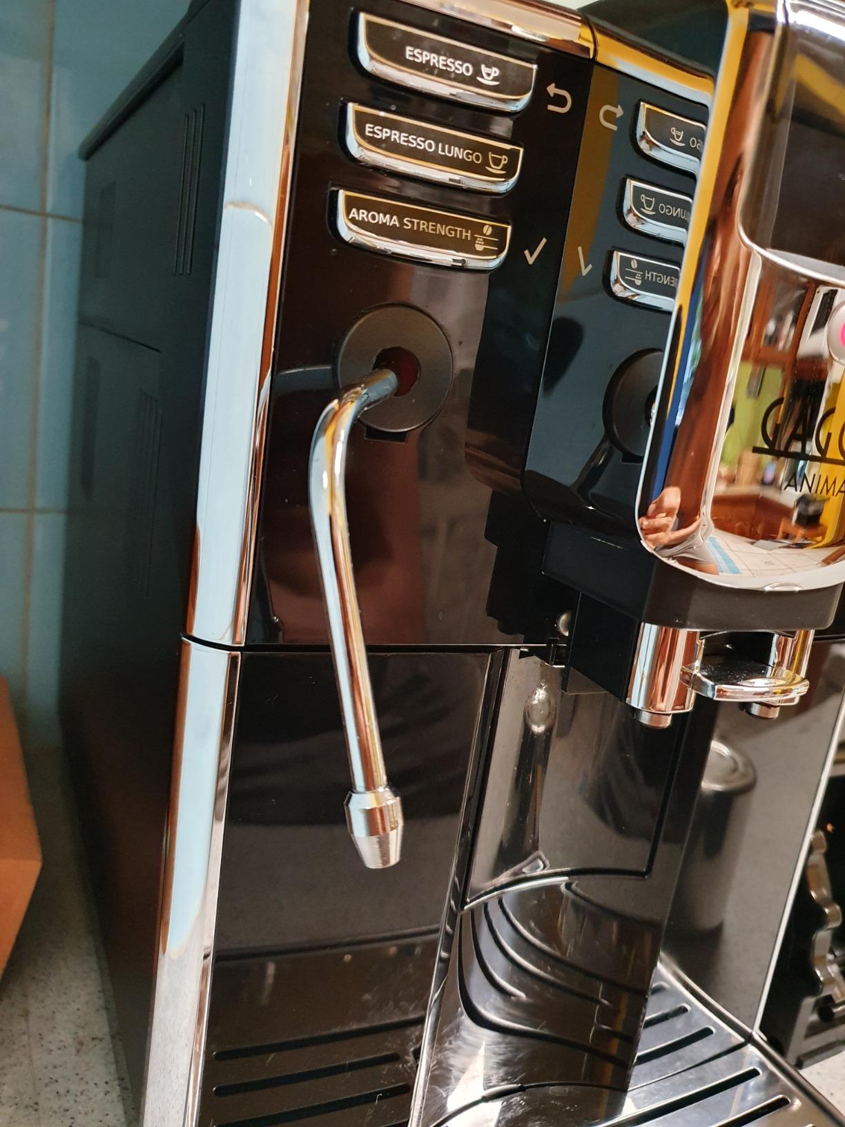 Gaggia Anima Coffee and Espresso Machine with Steam Wand, Black customer photo 2