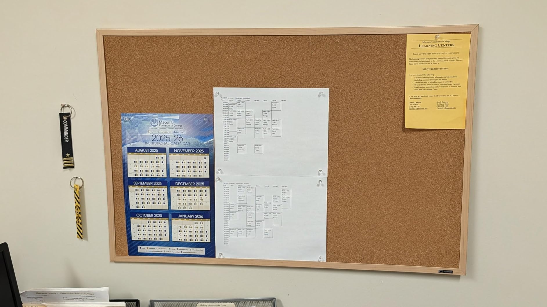 Quartet Cork Bulletin Board, Framed Corkboard, 2' x 3', Black Frame, Message Board, Vision Board (MWDB2436-BK) customer photo 2