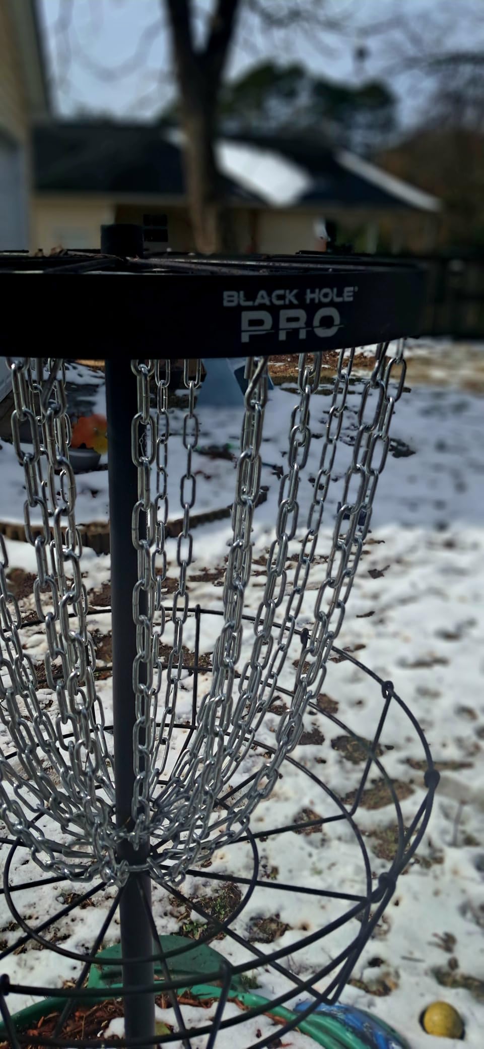 MVP Disc Sports Black Hole Pro 24-Chain Portable Disc Golf Basket Target customer photo 1