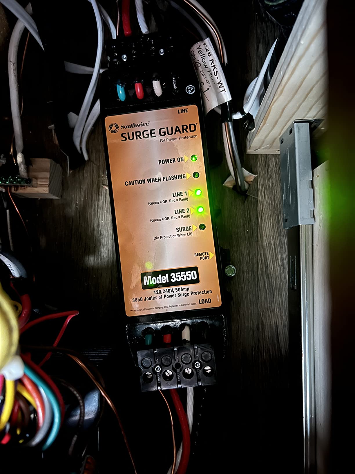 Southwire Surge Guard 35550 Hardwire Model - 50 Amp customer photo 1