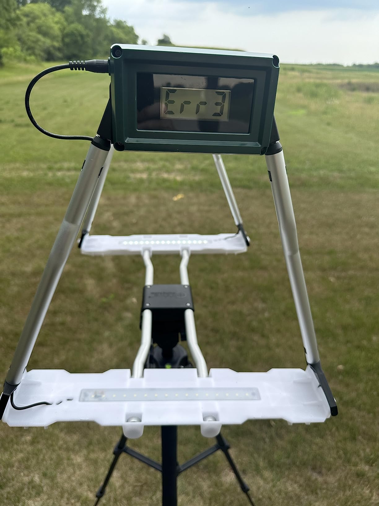 Caldwell G2 Ballistic Precision Chronograph with Tripod and Rechargeable Battery for Shooting Indoor and Outdoor MPS/FPS Readings customer photo 2