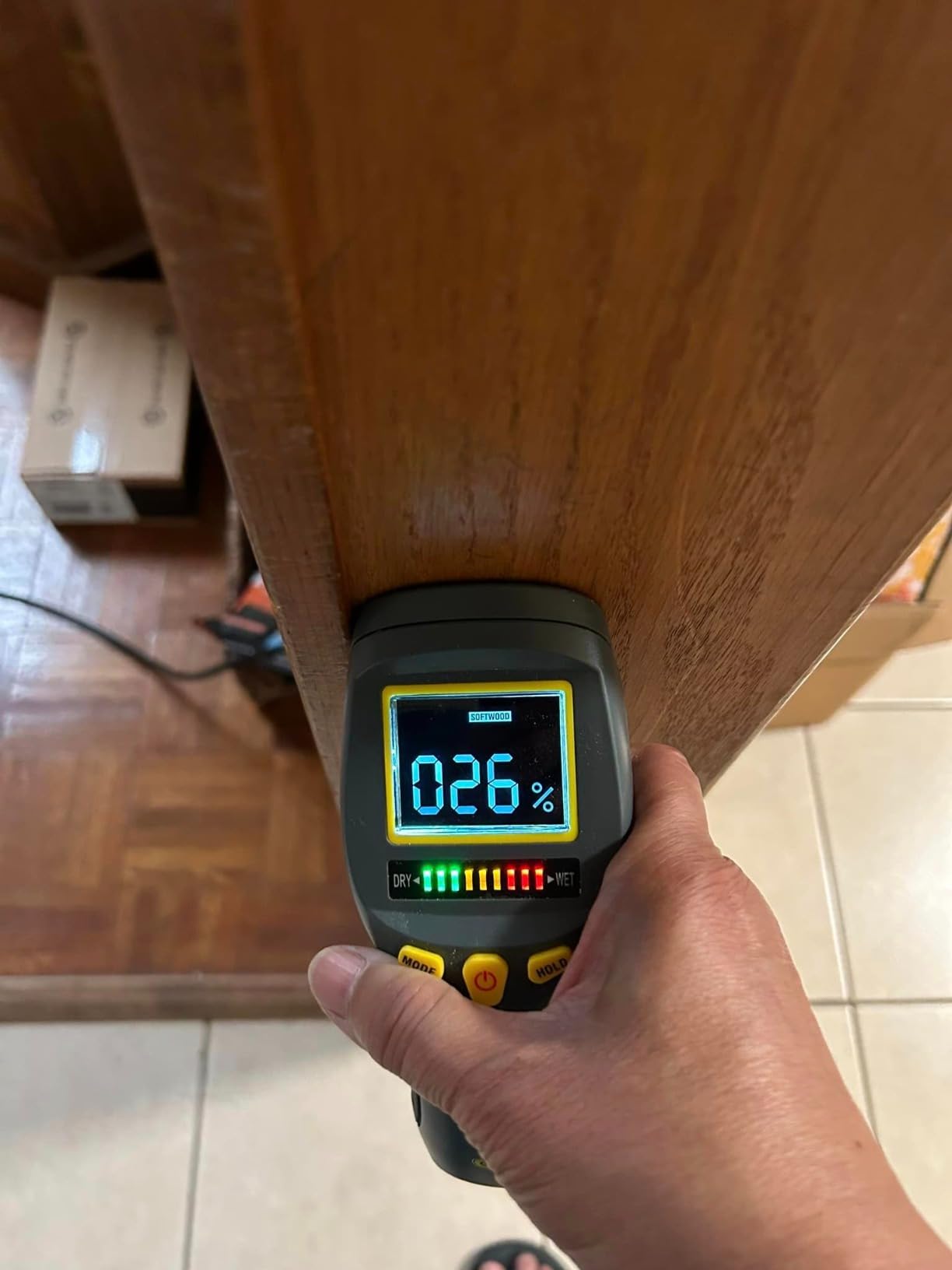 General Tools MM8 Pinless Moisture Meter for Wood, Walls & Mold Detection | Non-invasive wood moisture meter for walls, drywall & lumber customer photo 1