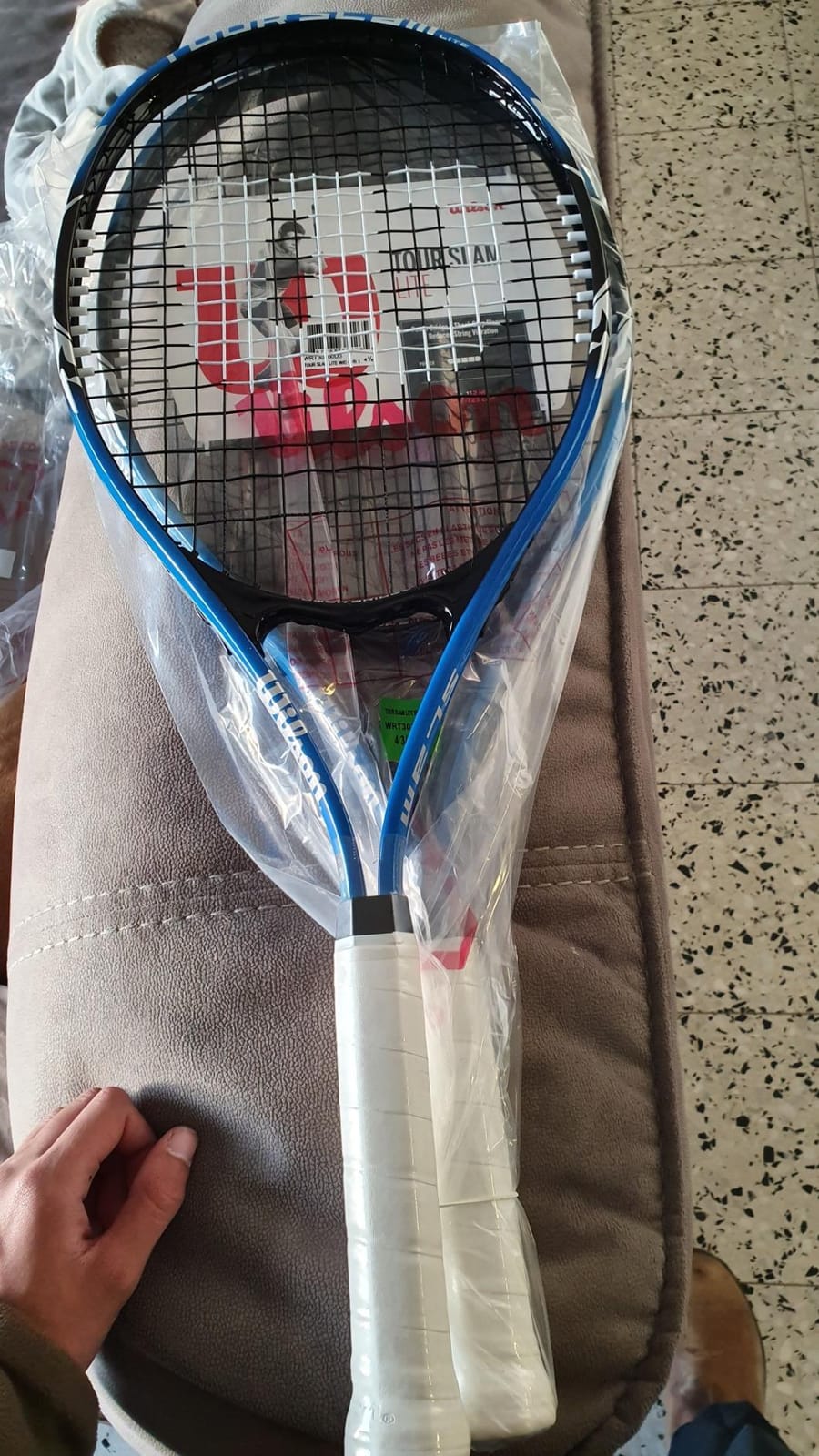 Wilson Tour Slam Adult Recreational Tennis Rackets customer photo 2