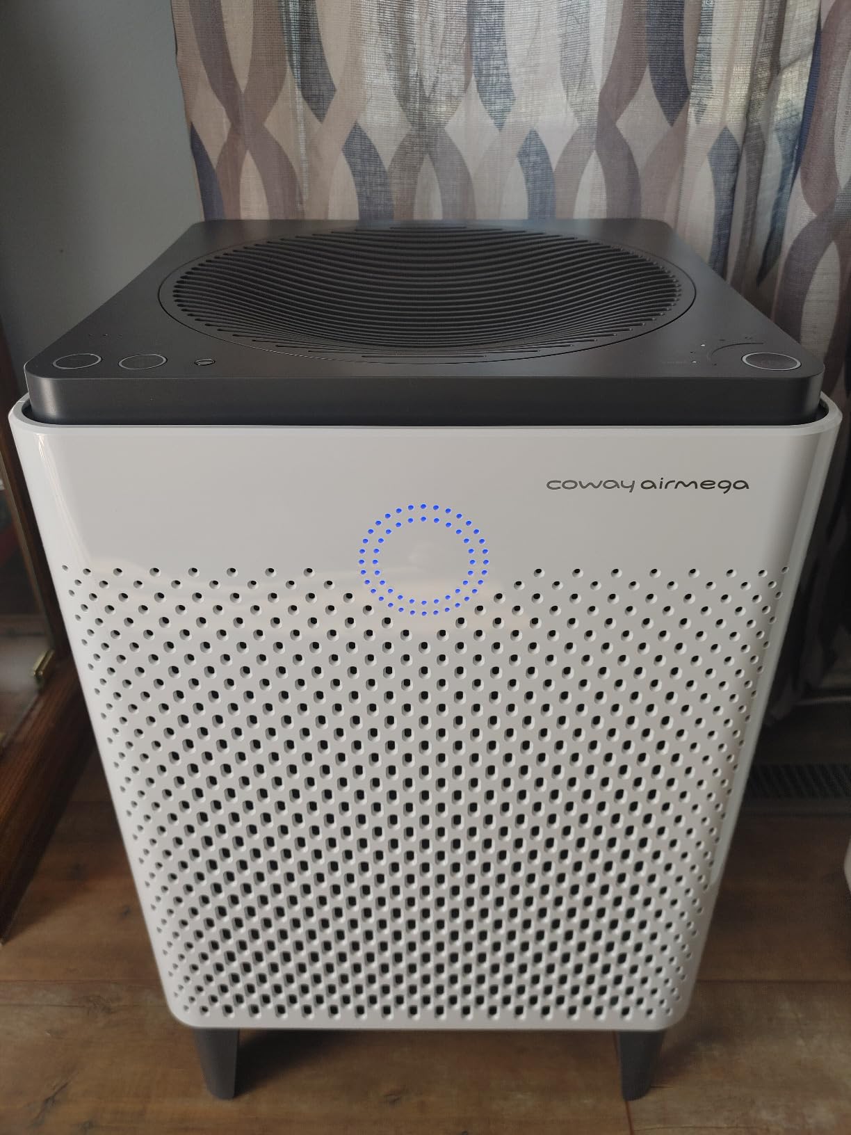 COWAY Air Purifier for Home Up to 3,120ft², Washable Pre-Filter and HEPA Filter for Smoke, Allergies, Pet Dander, Odor, AQI, Auto & Sleep Mode, Timer, 5yr Warranty, Airmega 400 White, AP-2015F customer photo 2