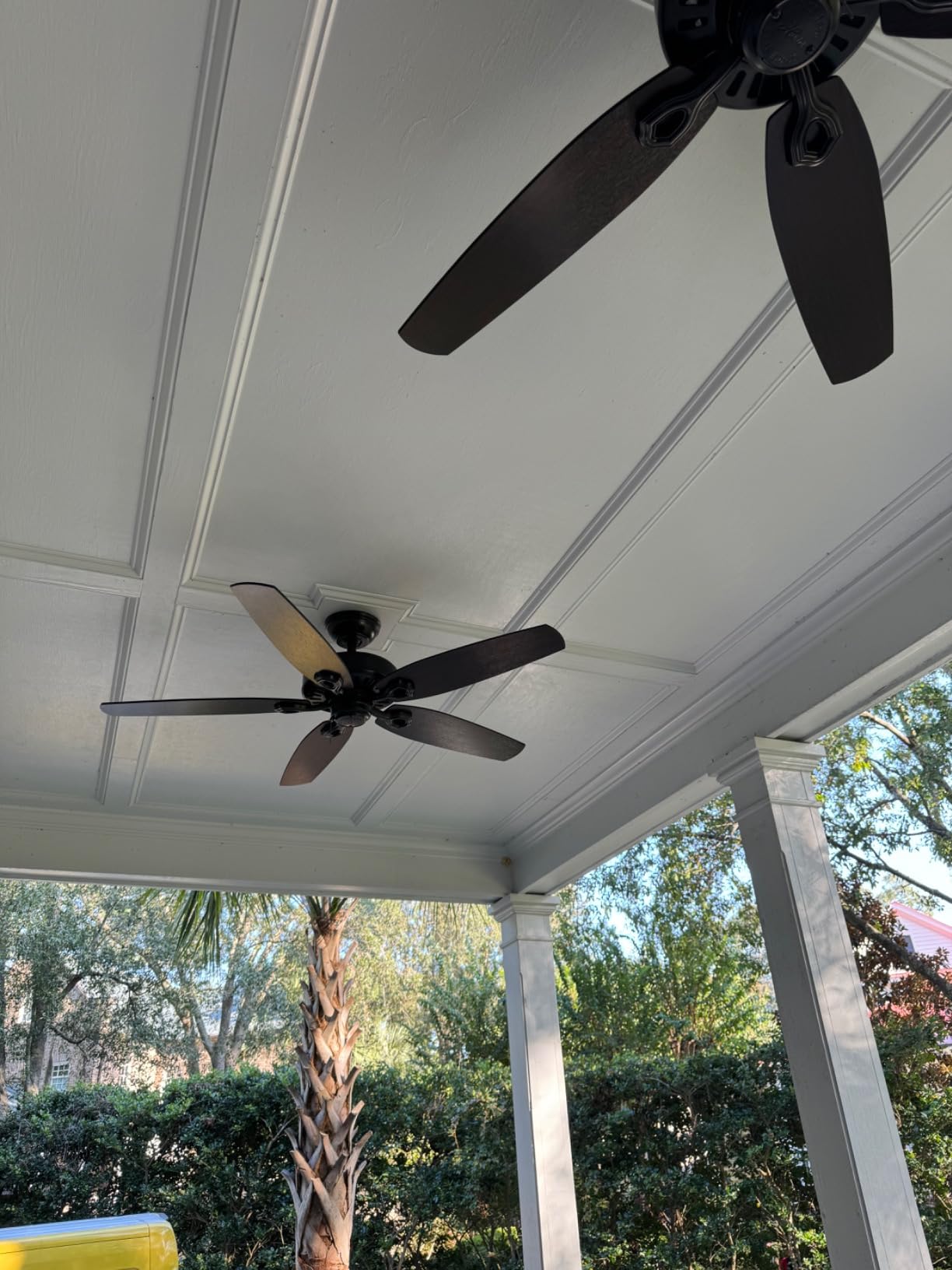 Hunter Builder Elite, Outdoor or Indoor, Ceiling Fan, 52 inch, Matte Black | No Light, Standard Mount, Pull Chain, 5 Blades, For Living Room, Patio, Porch, 53294 customer photo 2