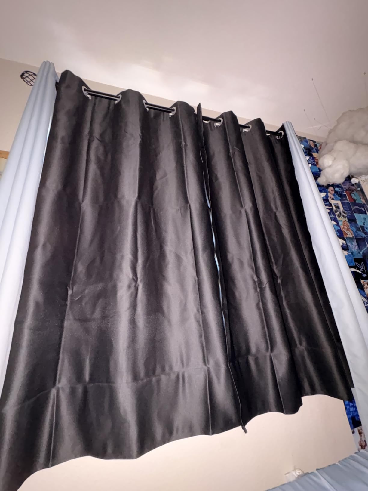 NICETOWN Black Blackout Curtains for Bedroom 42
