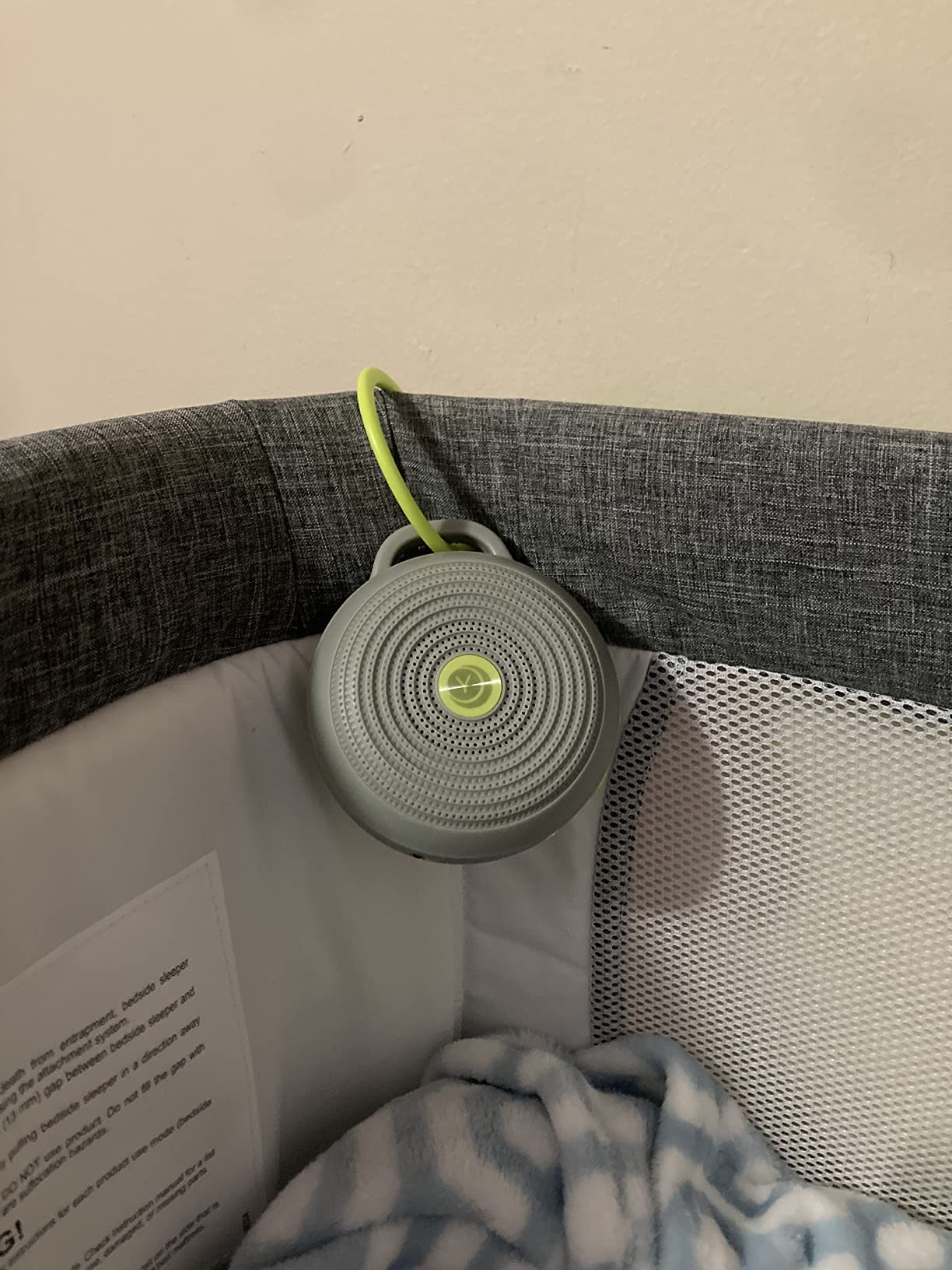 Yogasleep Hushh Portable White Noise Sound Machine for Baby, 3 Soothing Natural Sounds with Volume Control, Compact Size, Noise Canceling for Sleep Aid, Office Privacy, & Meditation, Registry Gift customer photo 2