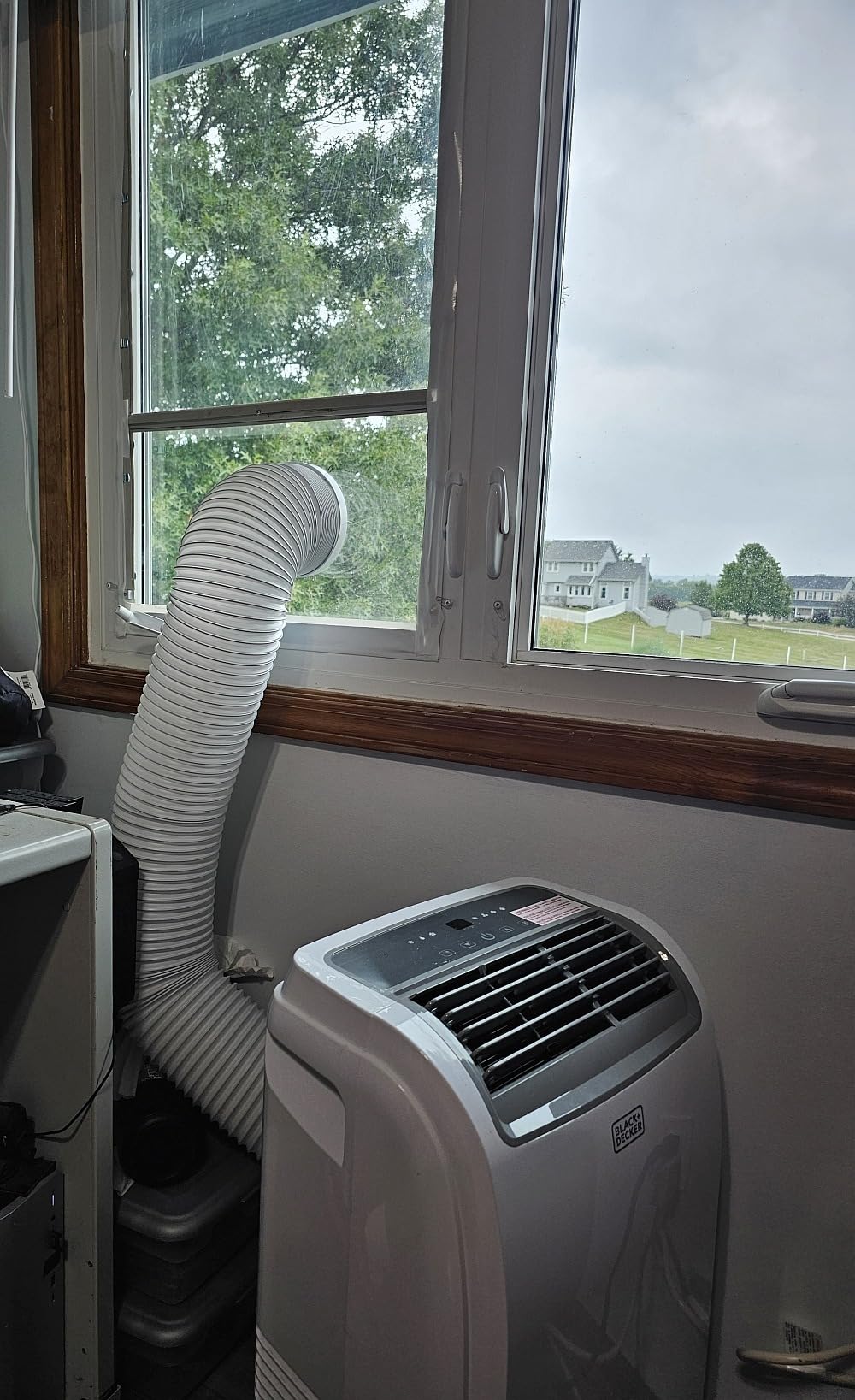 BLACK+DECKER Smart Portable Air Conditioner, 12,000 BTU, BPACT12WT, White customer photo 2