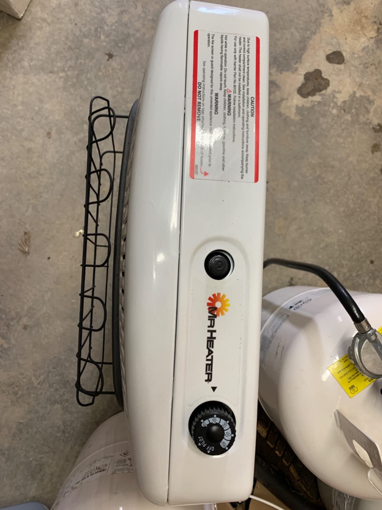 Mr. Heater 20,000 BTU Vent Free Blue Flame Propane Heater customer photo 1