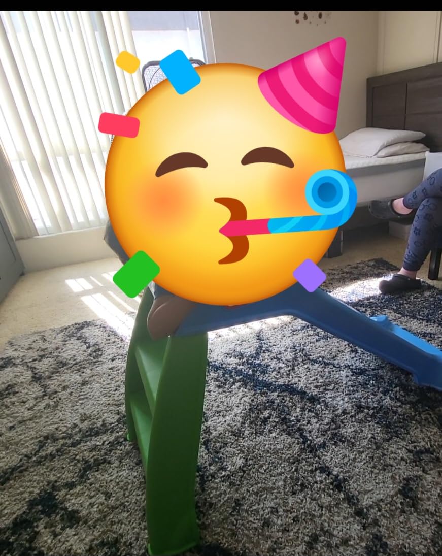 Little Tikes First Slide (Blue/Green) customer photo 1