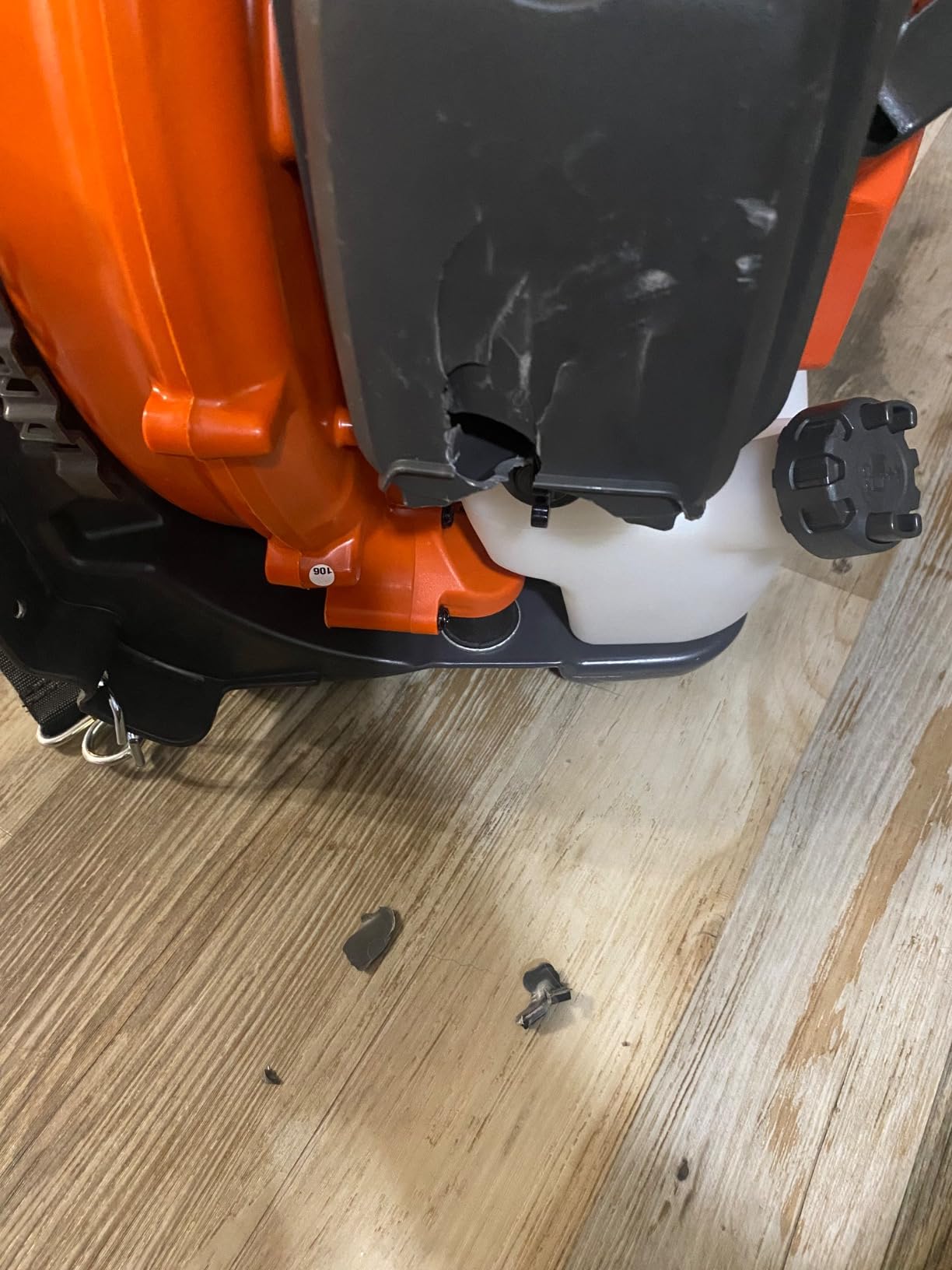 Husqvarna 360BT Gas Backpack Leaf Blower, 65.6-cc 3.81-HP 2-Cycle Backpack Leaf Blower with 890-CFM, 232-MPH, 30-N Powerful Clearing Performance and Load-Reducing Harness customer photo 2