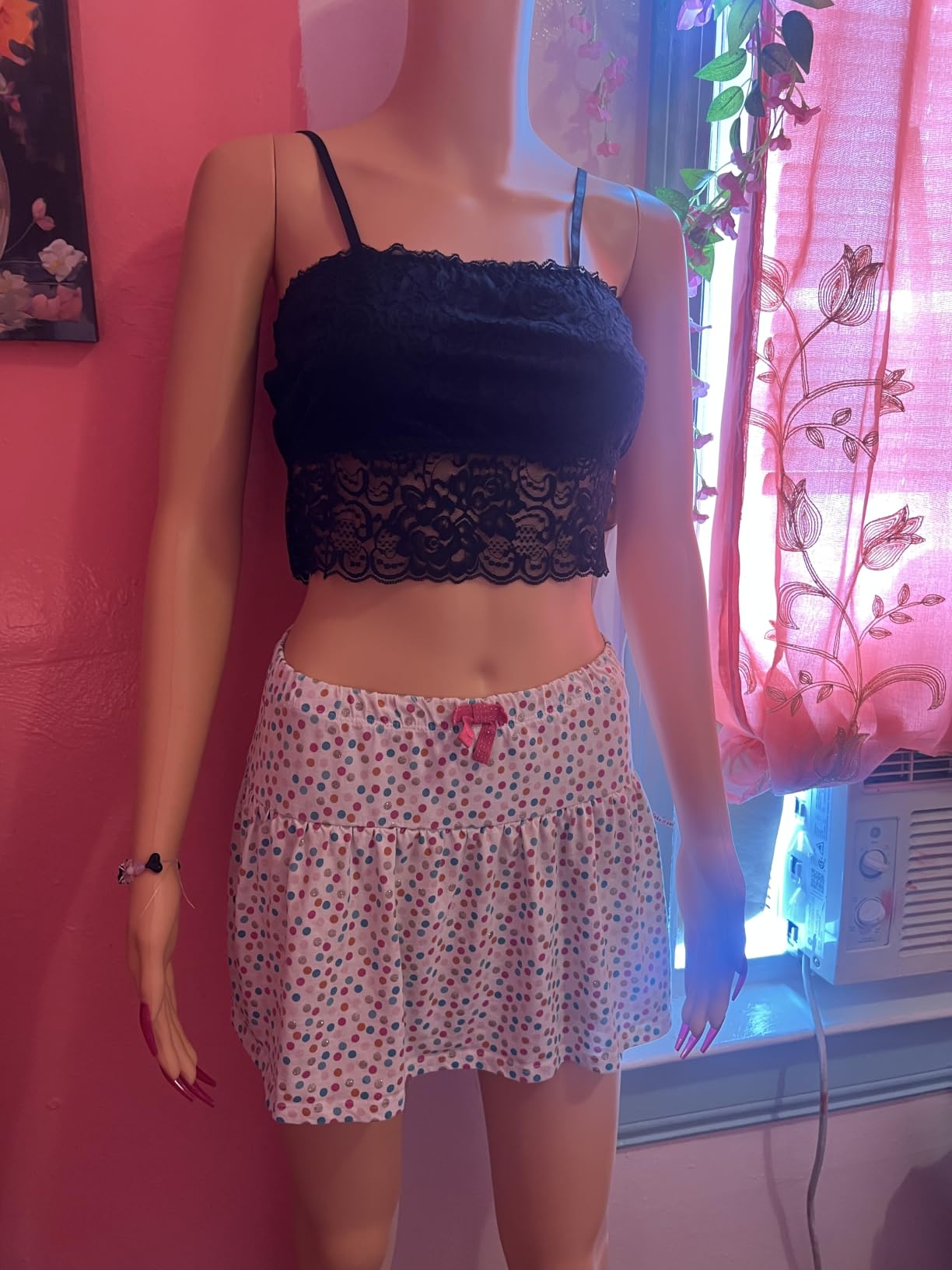 Female Mannequin Full Body with Adjustable Head, Flexible Limbs Detachable Design 69