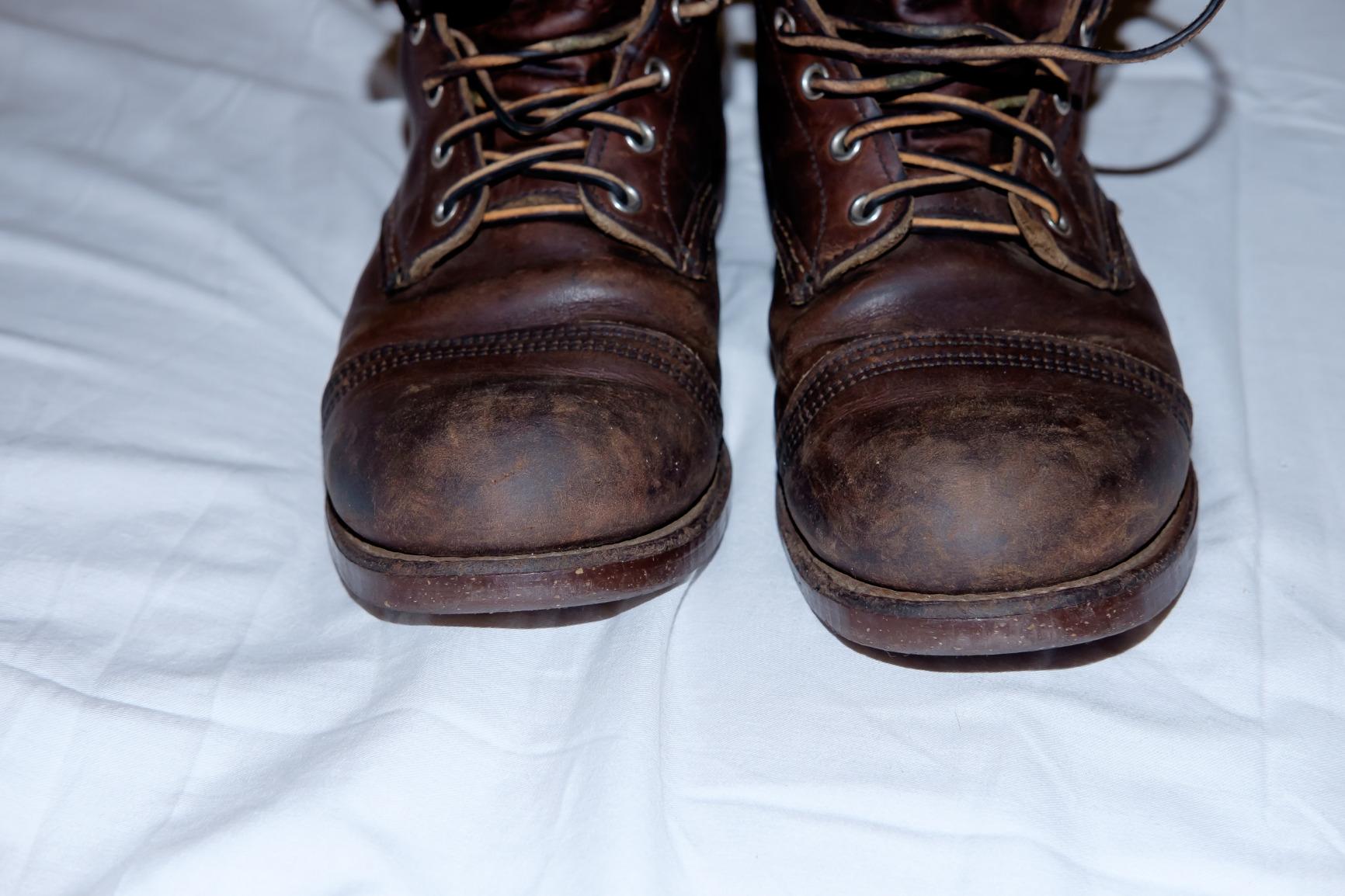 Heritage Iron Ranger Men Boot | Full Grain Leather, Goodyear Welt, Vibram 430 Mini-Lug Outsole customer photo 1